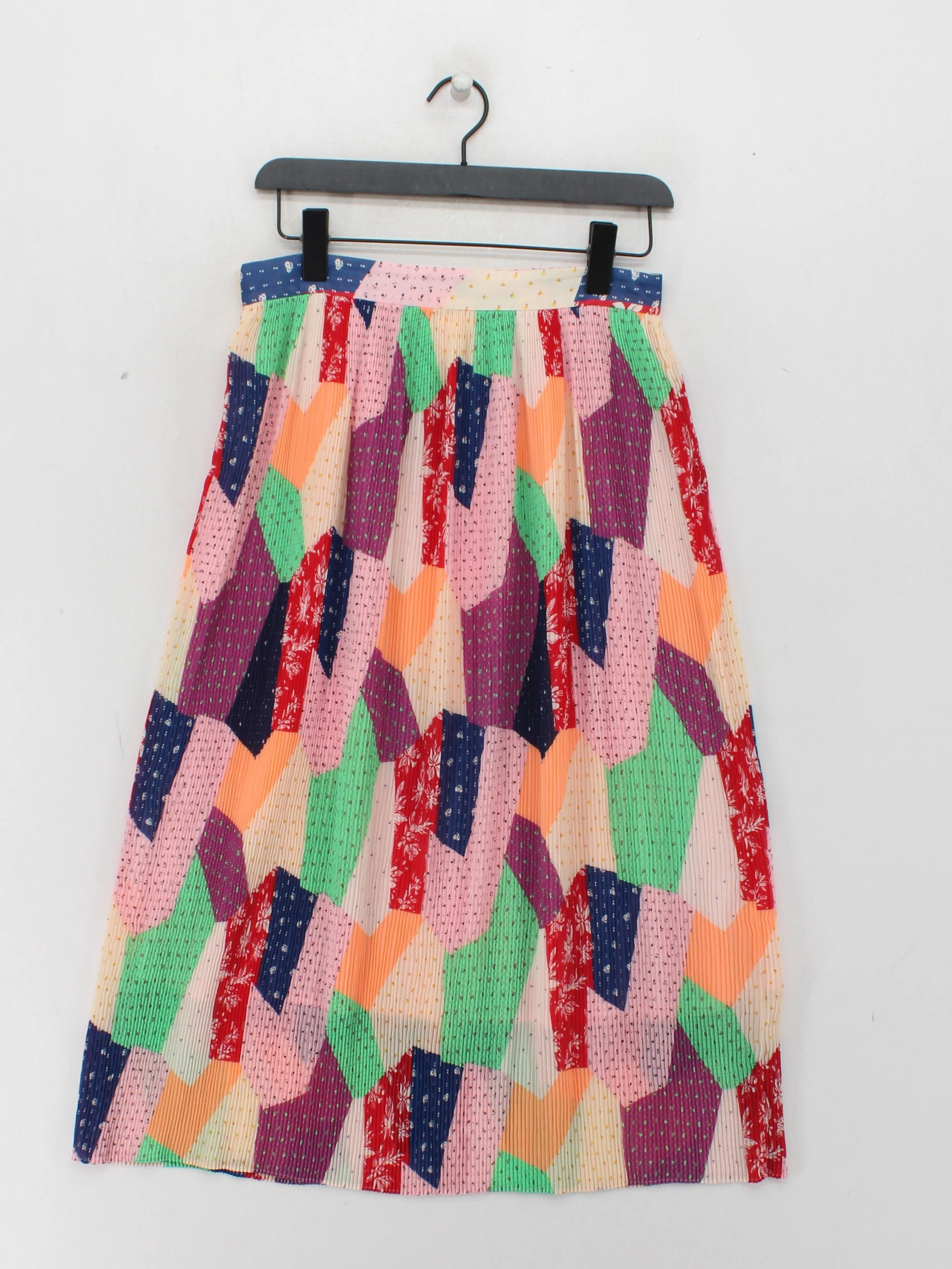 & Other Stories Women's Midi Skirt UK 10 Multi 100% Polyester Midi Pleated - Image 2