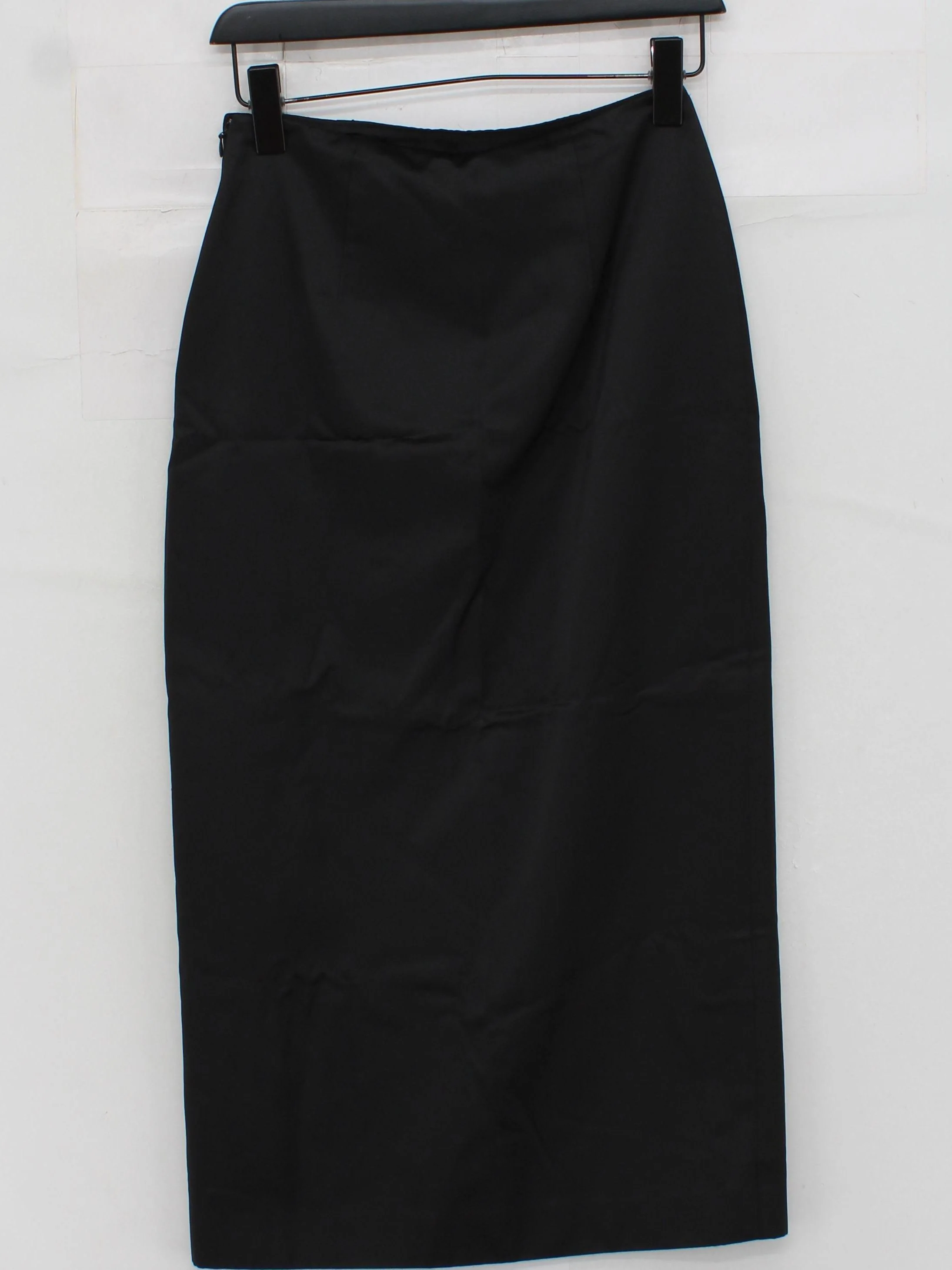 & Other Stories Women's Midi Skirt UK 6 Black Acetate - Image 2