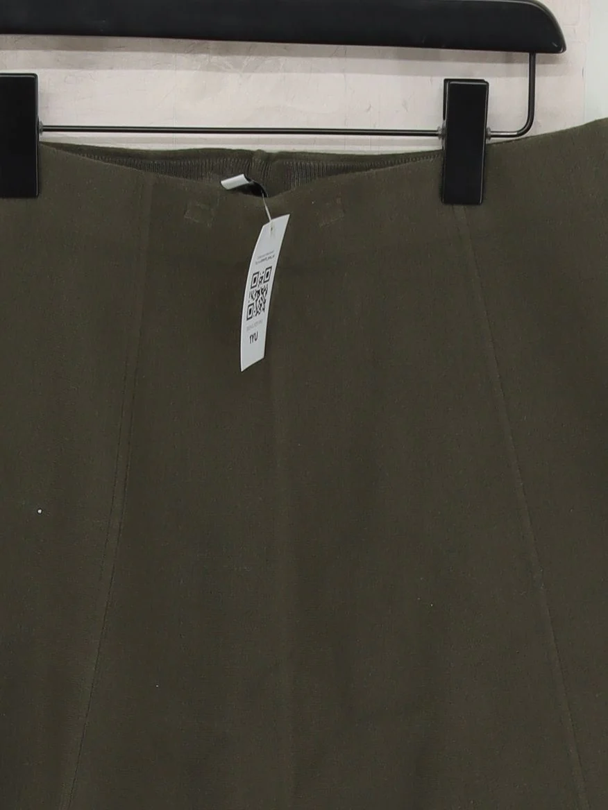 & Other Stories Women's Mini Skirt M Green Viscose - Image 3