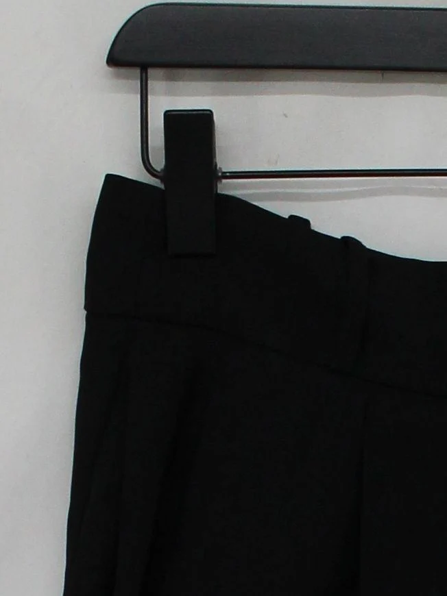 & Other Stories Women's Mini Skirt UK 10 Black Polyester with Acetate Short Mini - Image 4