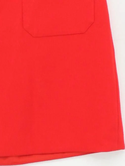 & Other Stories Women's Mini Skirt UK 6 Red Polyester - Image 4