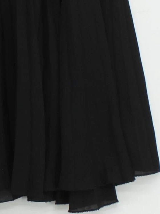 & Other Stories Women's Mini Skirt UK 8 Black 100% Polyester Short Mini - Image 4