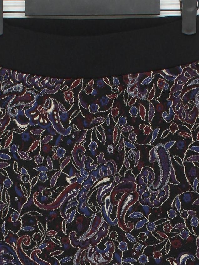 & Other Stories Women's Mini Skirt UK 8 Black Polyester with Viscose, Other Mini - Image 3