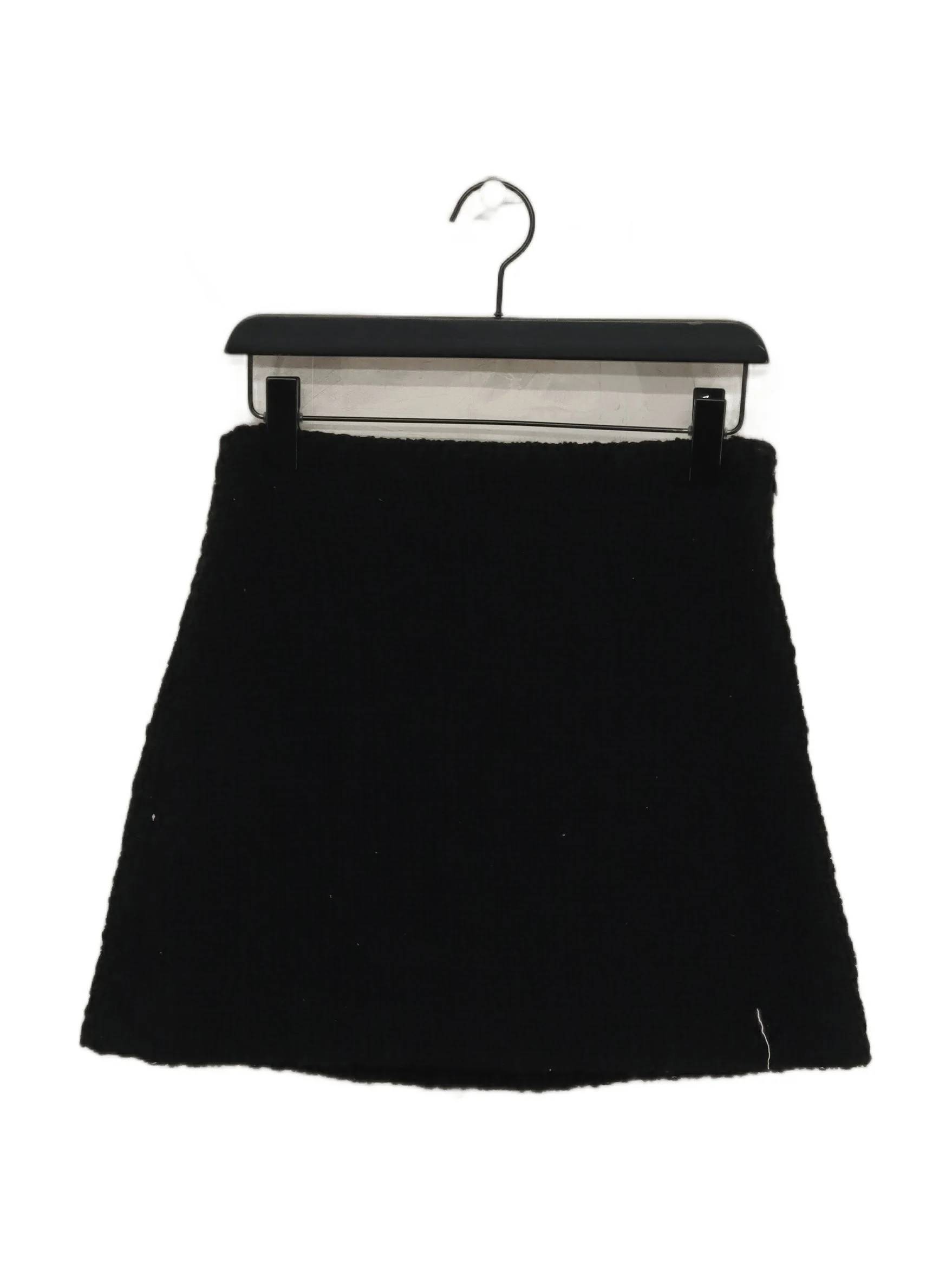 & Other Stories Women's Mini Skirt UK 8 Black Wool