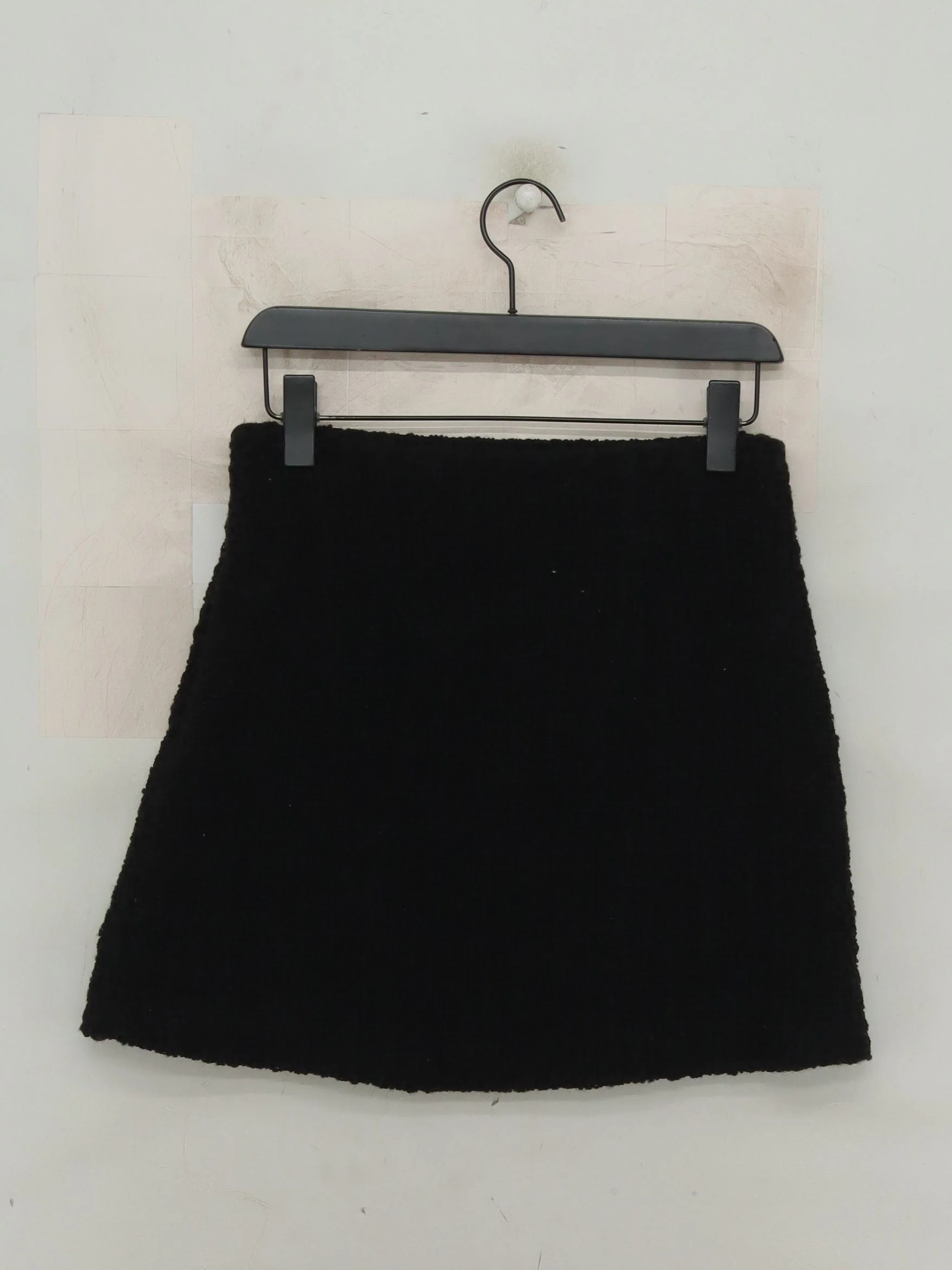 & Other Stories Women's Mini Skirt UK 8 Black Wool - Image 2
