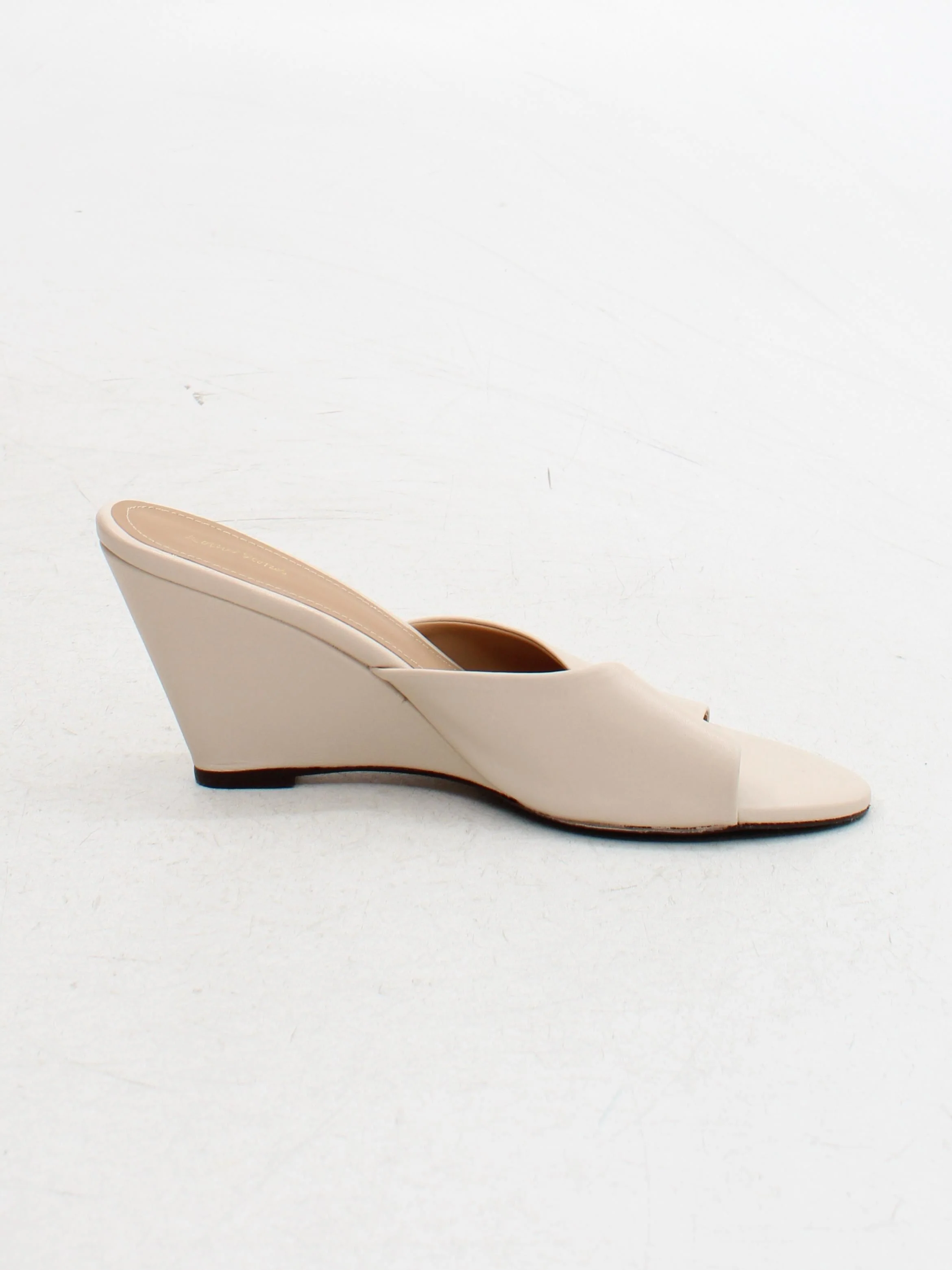 & Other Stories Women's Sandals UK 5 Cream 100% Leather Slider - Image 5