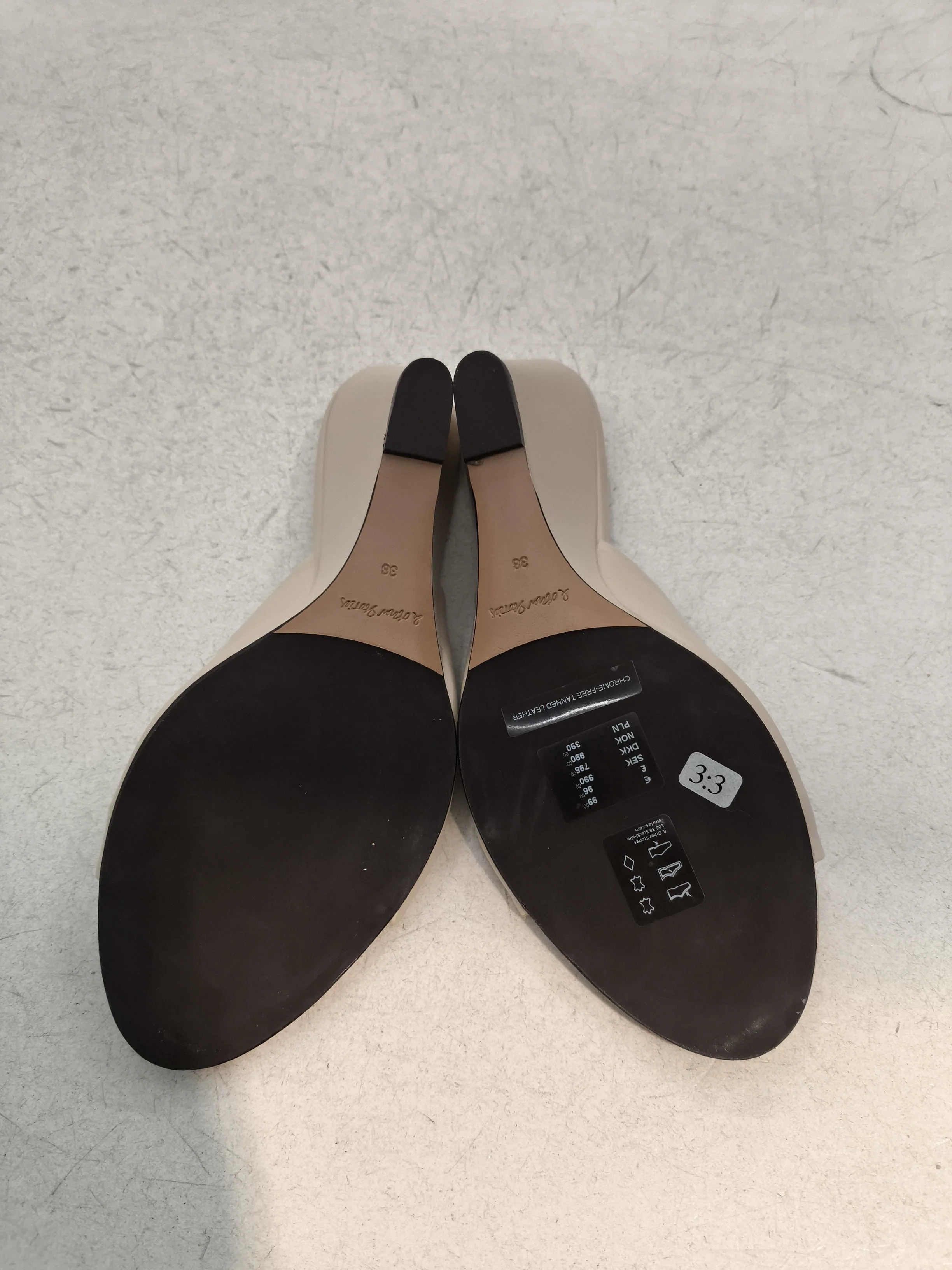 & Other Stories Women's Sandals UK 5 Cream 100% Leather Slider - Image 7