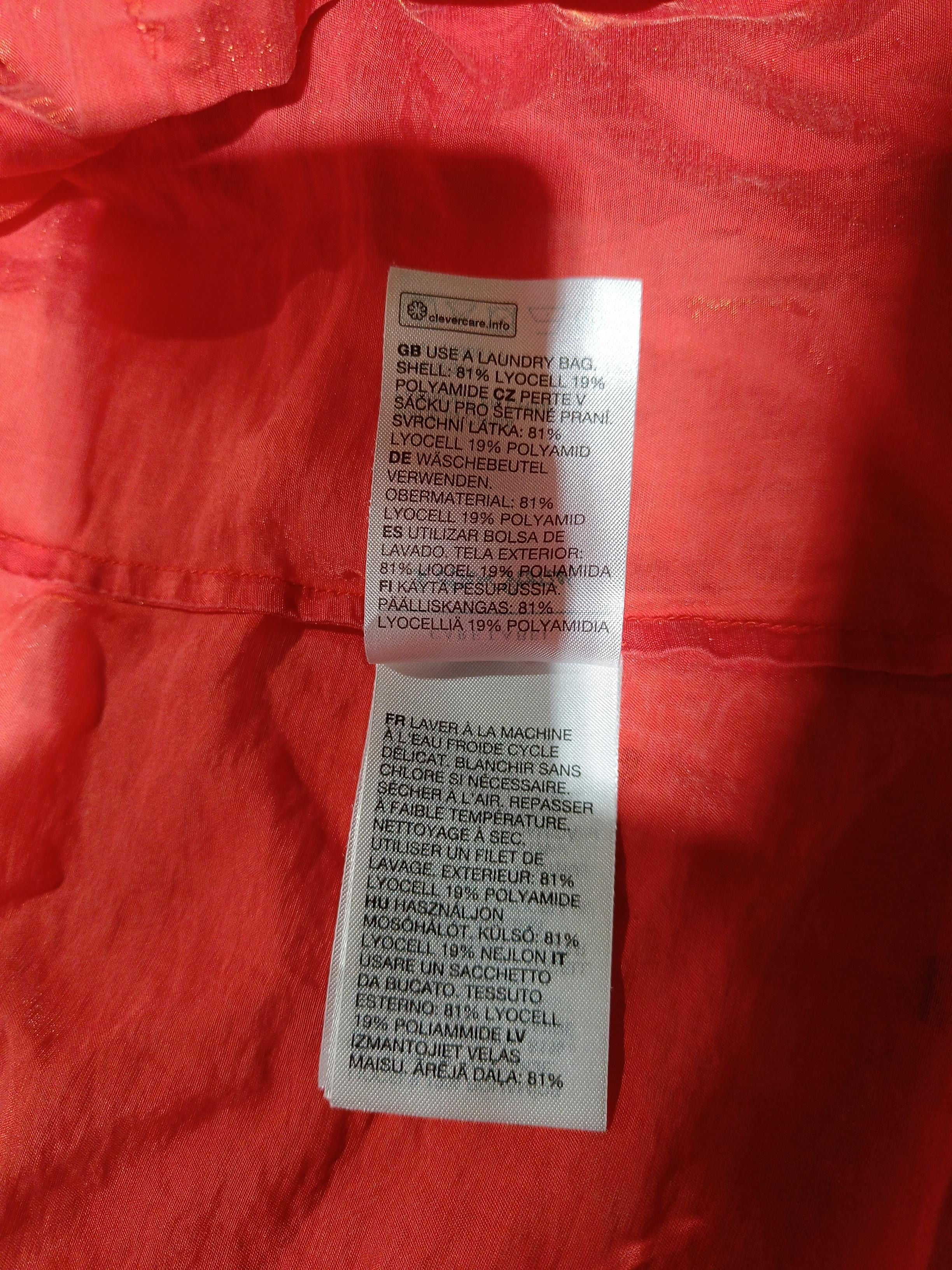 & Other Stories Women's Shirt UK 10 Red Lyocell Modal with Polyamide Basic - Image 6