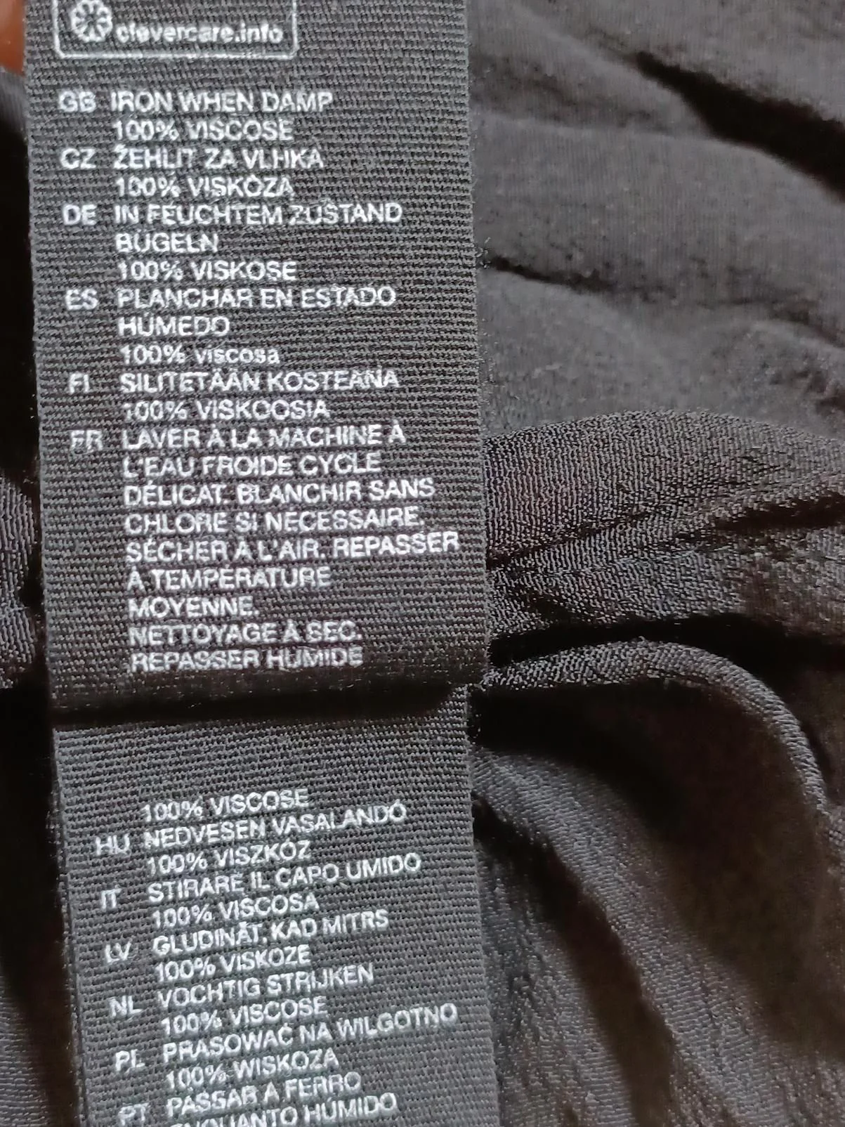 & Other Stories Women's Shirt UK 8 Black 100% Viscose Long Sleeve Collared Basic - Image 7