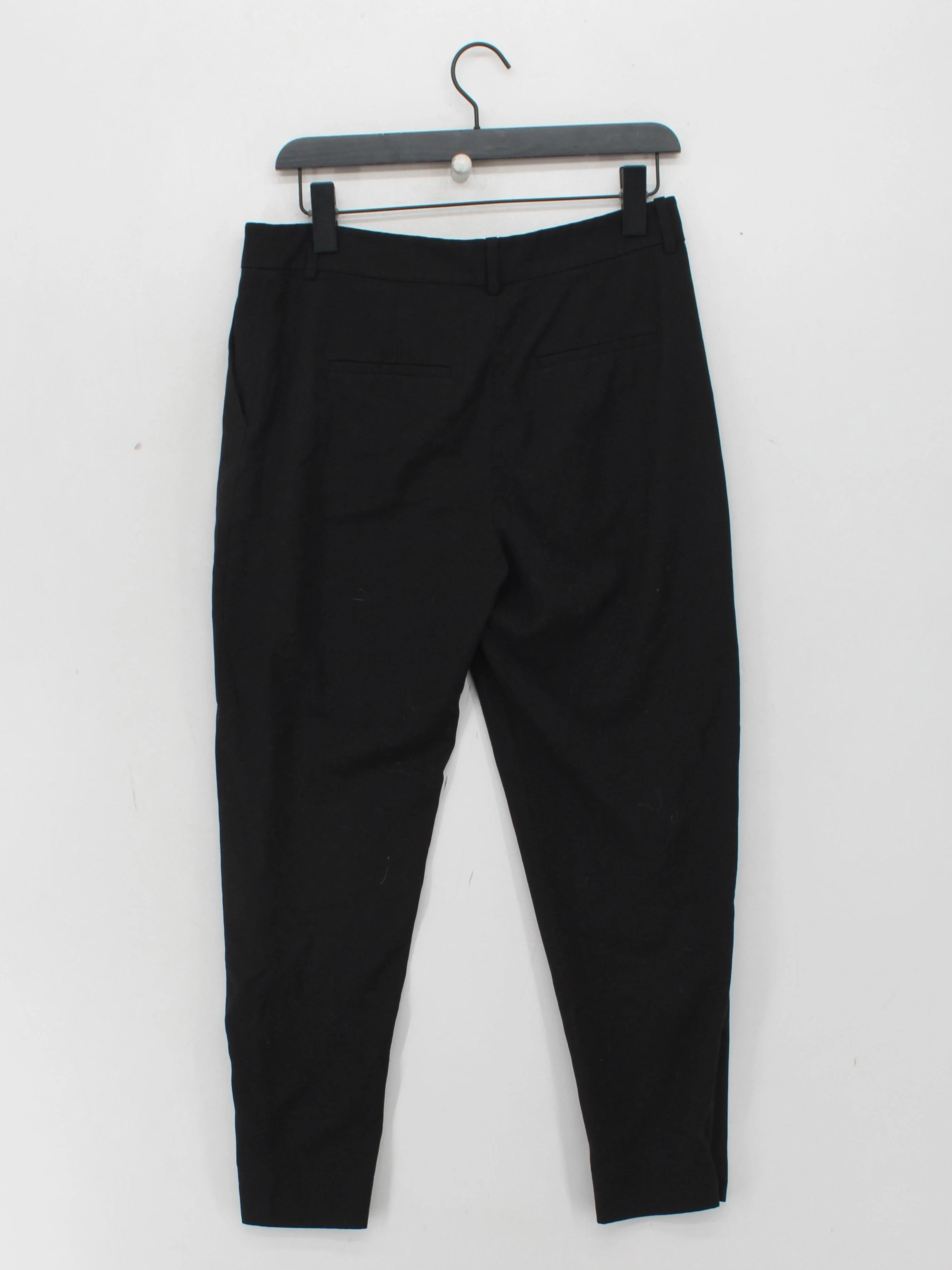& Other Stories Women's Suit Trousers UK 10 Black Polyester - Image 2