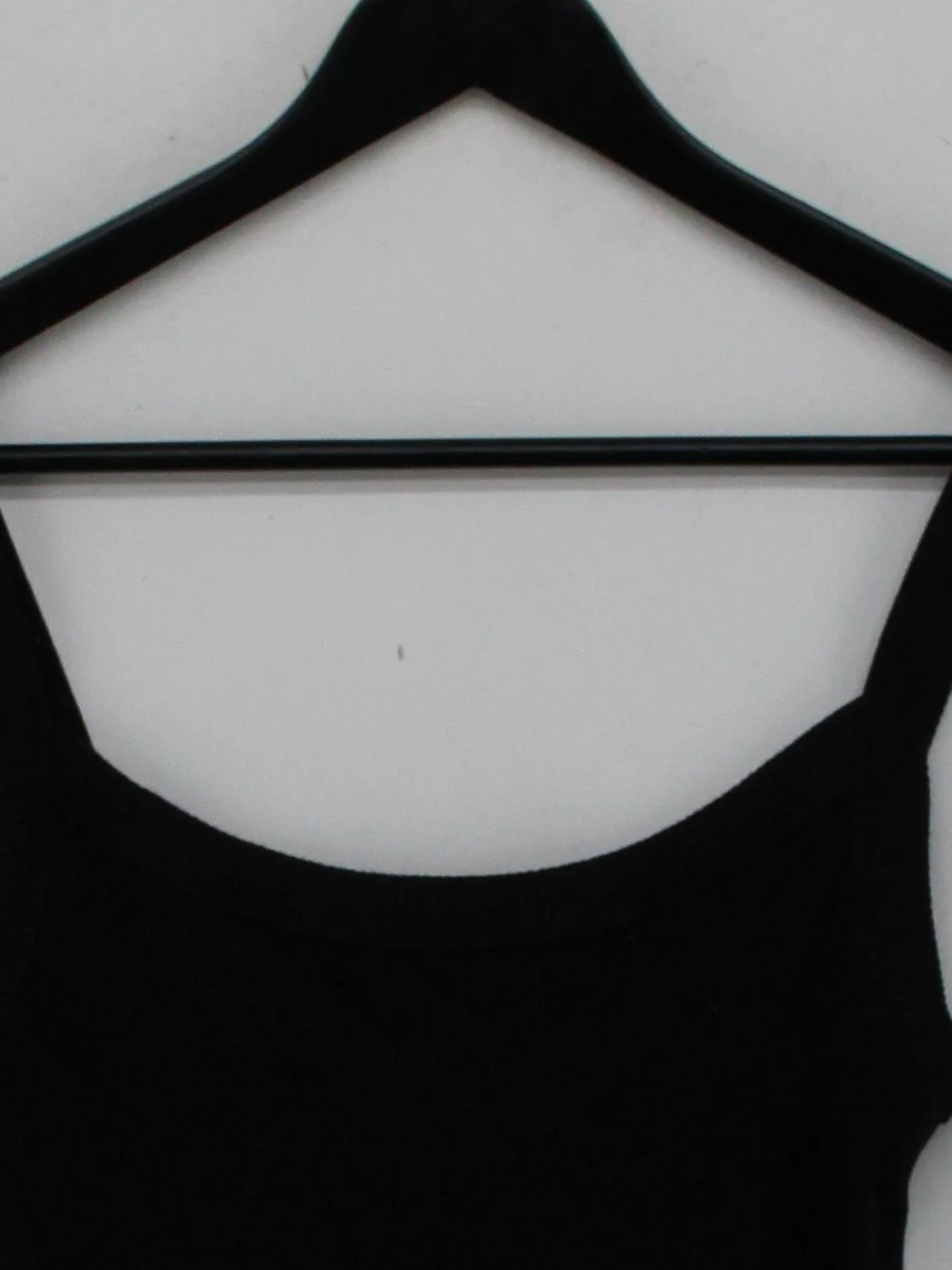 & Other Stories Women's T-Shirt M Black Viscose with Elastane Basic - Image 3