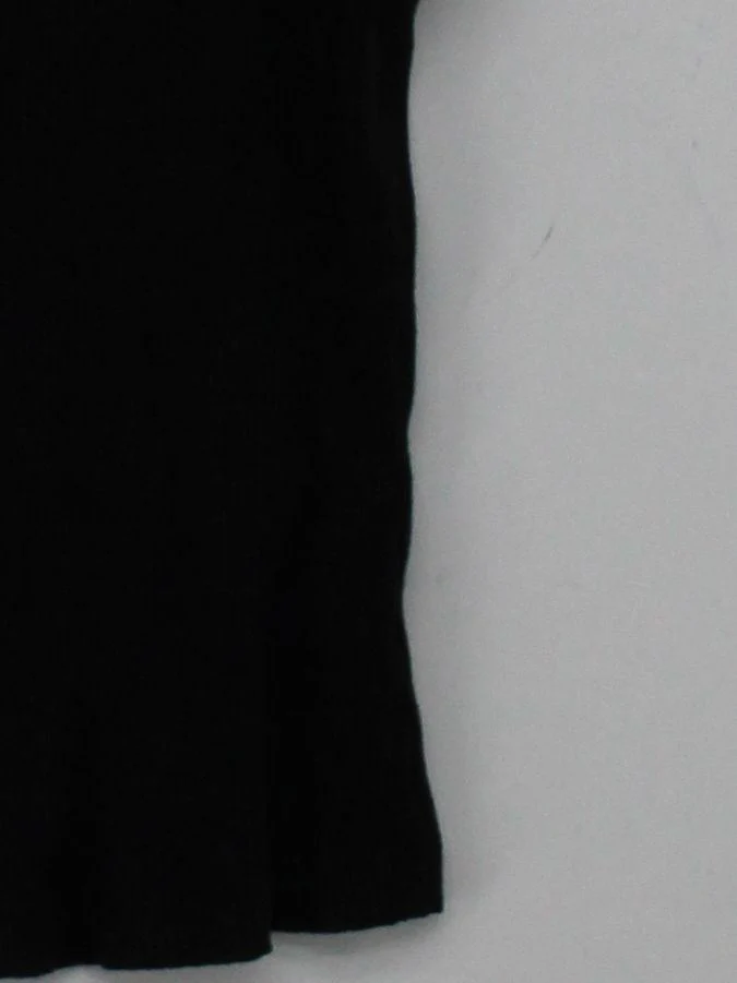 & Other Stories Women's T-Shirt M Black Viscose with Elastane Basic - Image 4