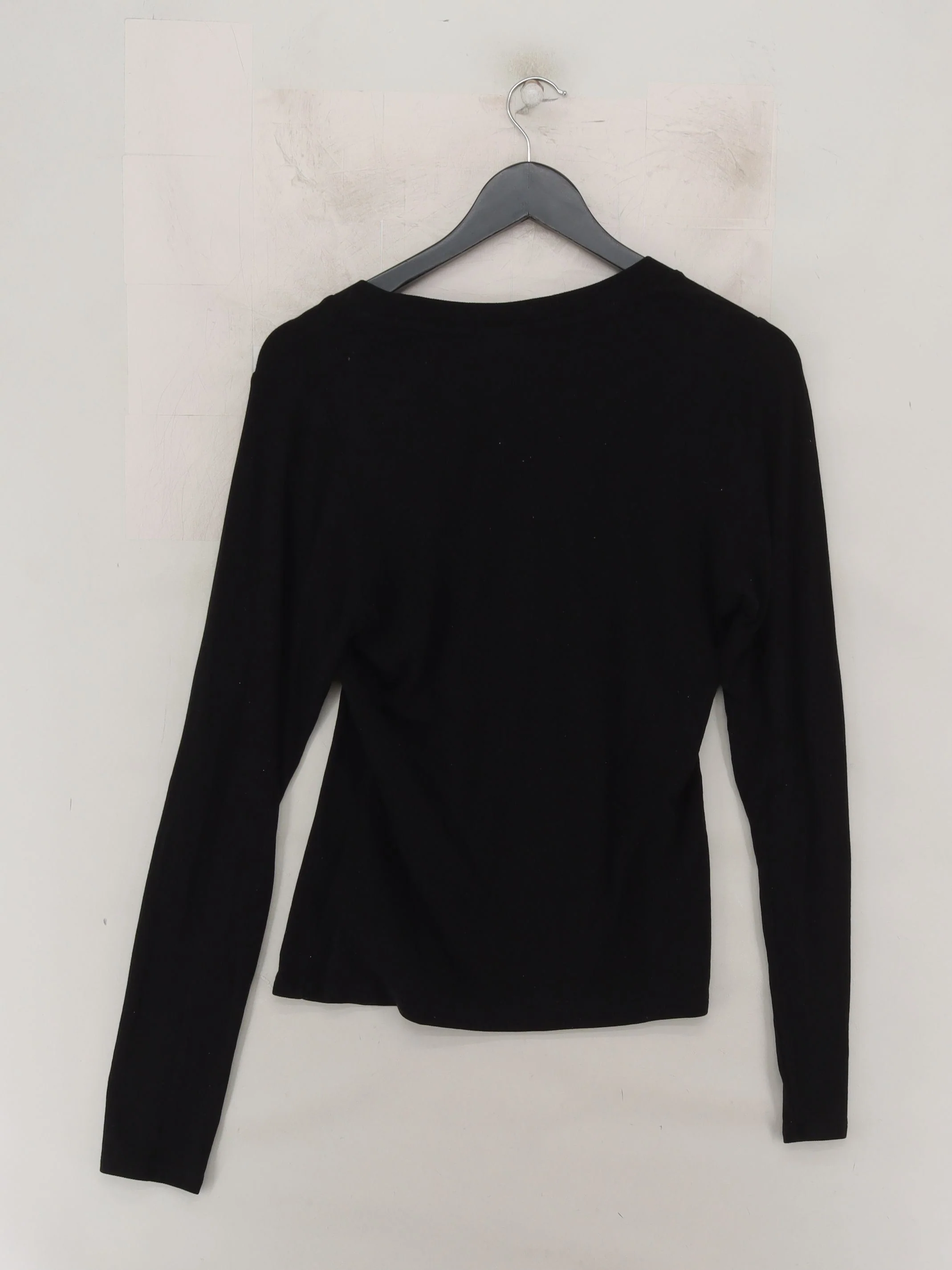 & Other Stories Women's Top L Black Lyocell Modal with Elastane Basic - Image 2