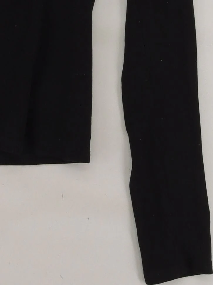 & Other Stories Women's Top L Black Lyocell Modal with Elastane Basic - Image 4