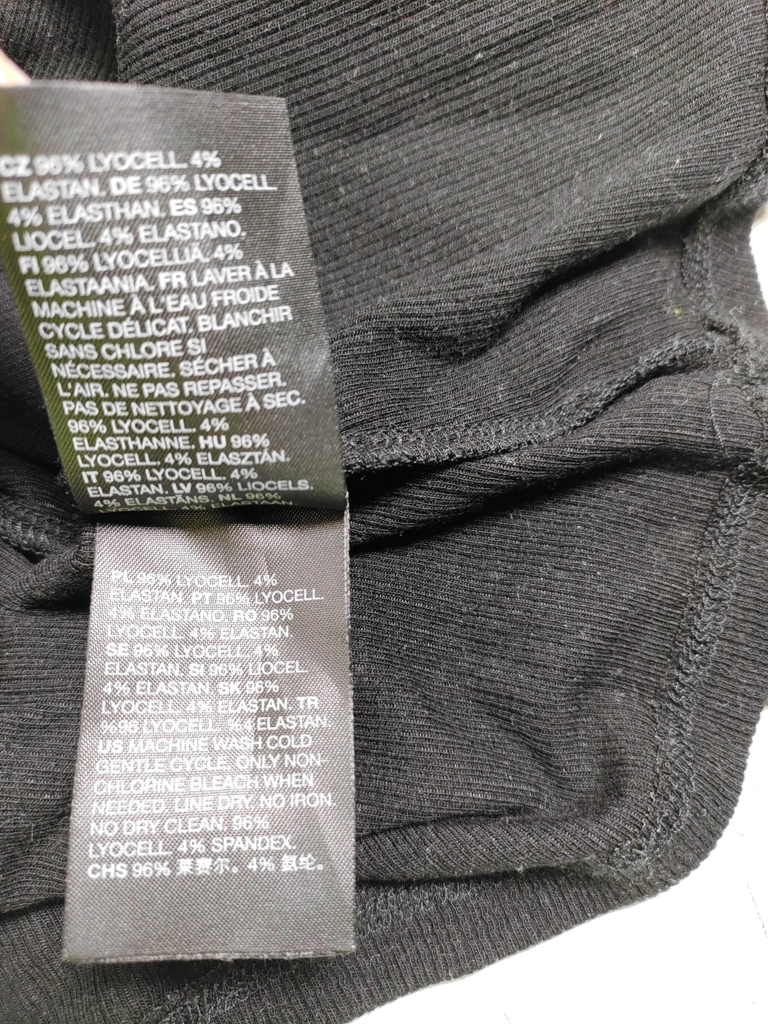 & Other Stories Women's Top L Black Lyocell Modal with Elastane Basic - Image 6