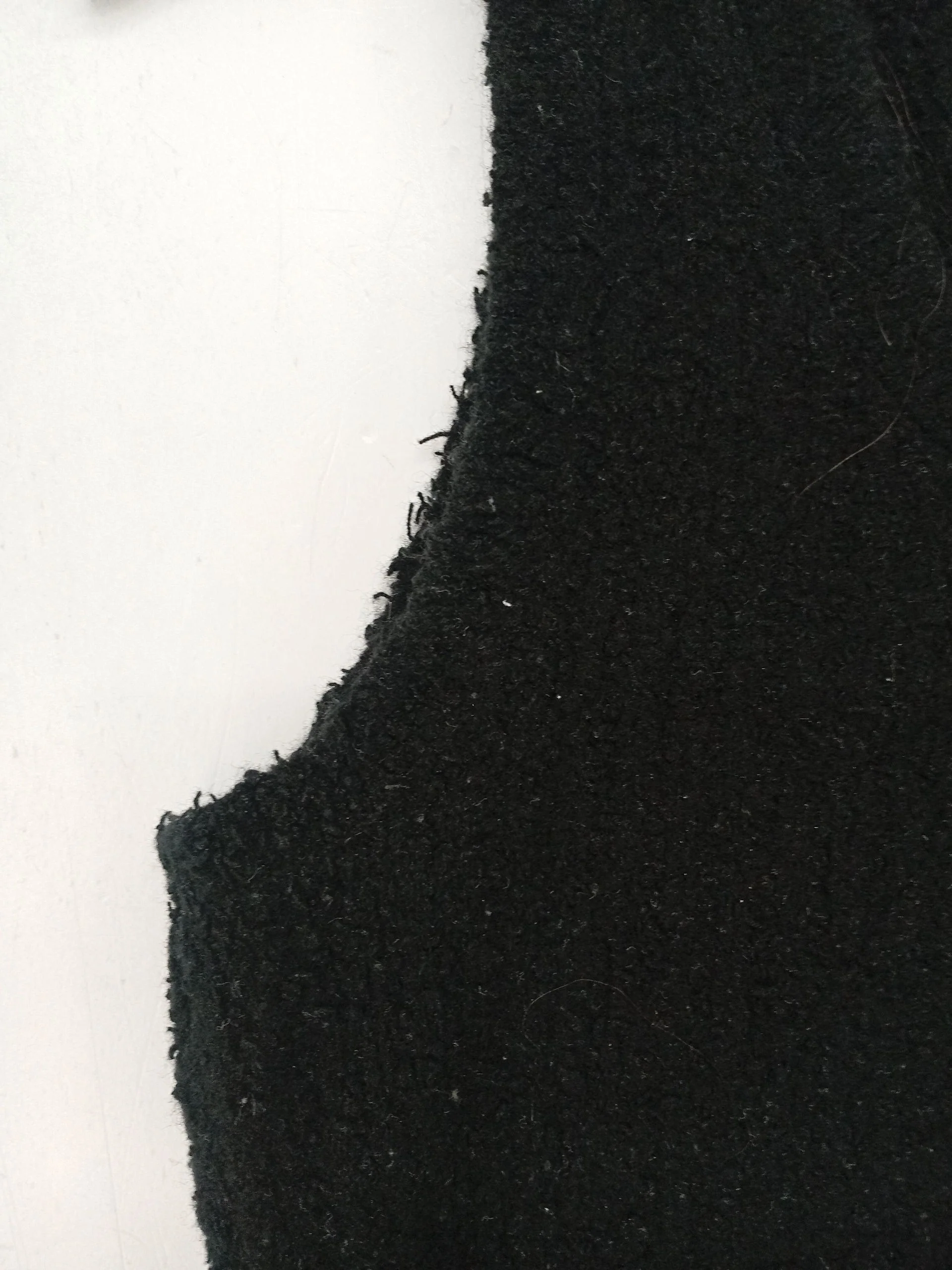 & Other Stories Women's Top M Black Wool with Polyamide Cropped - Image 5