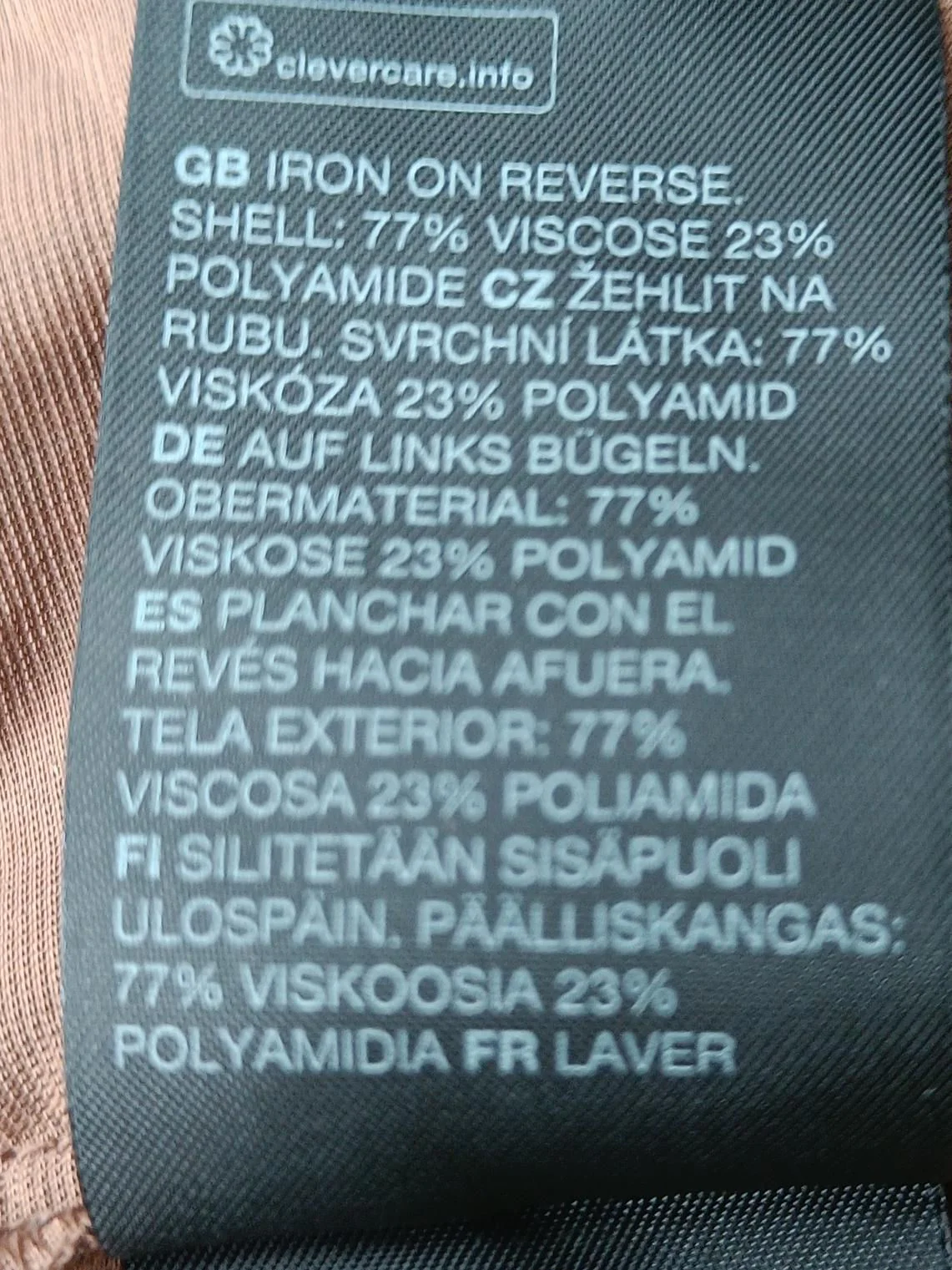 & Other Stories Women's Top M Brown Viscose with Polyamide Basic - Image 6