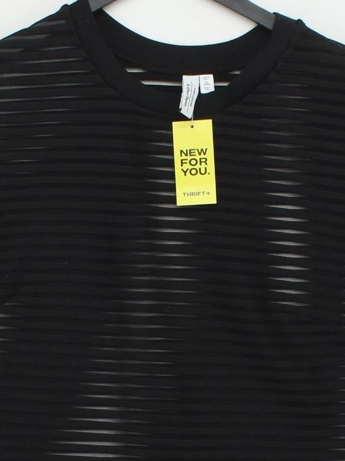 & Other Stories Women's Top S Black 100% Other Basic - Image 3