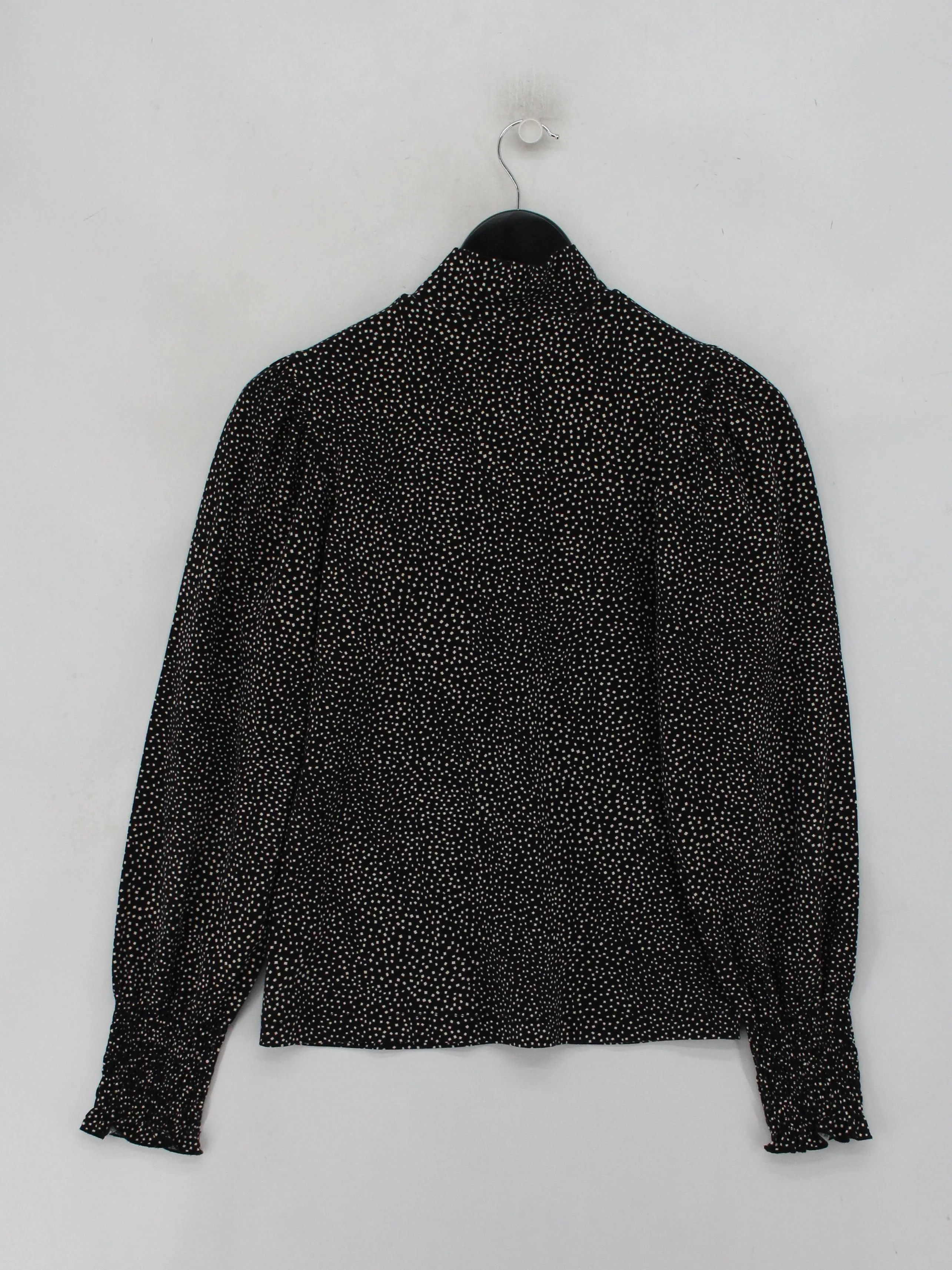 & Other Stories Women's Top S Black Cotton with Elastane Basic - Image 2
