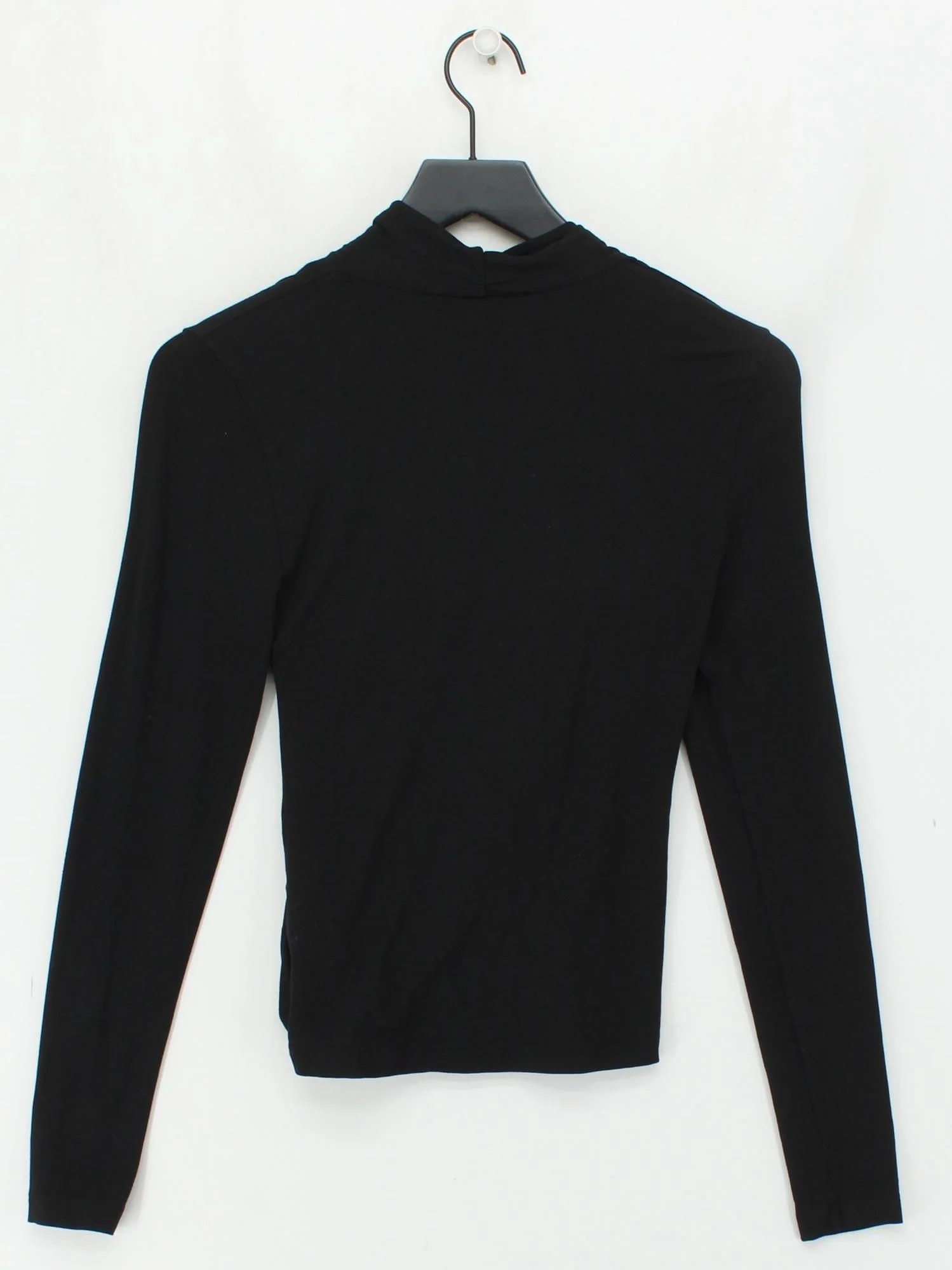 & Other Stories Women's Top S Black Lyocell Modal with Elastane Basic - Image 2