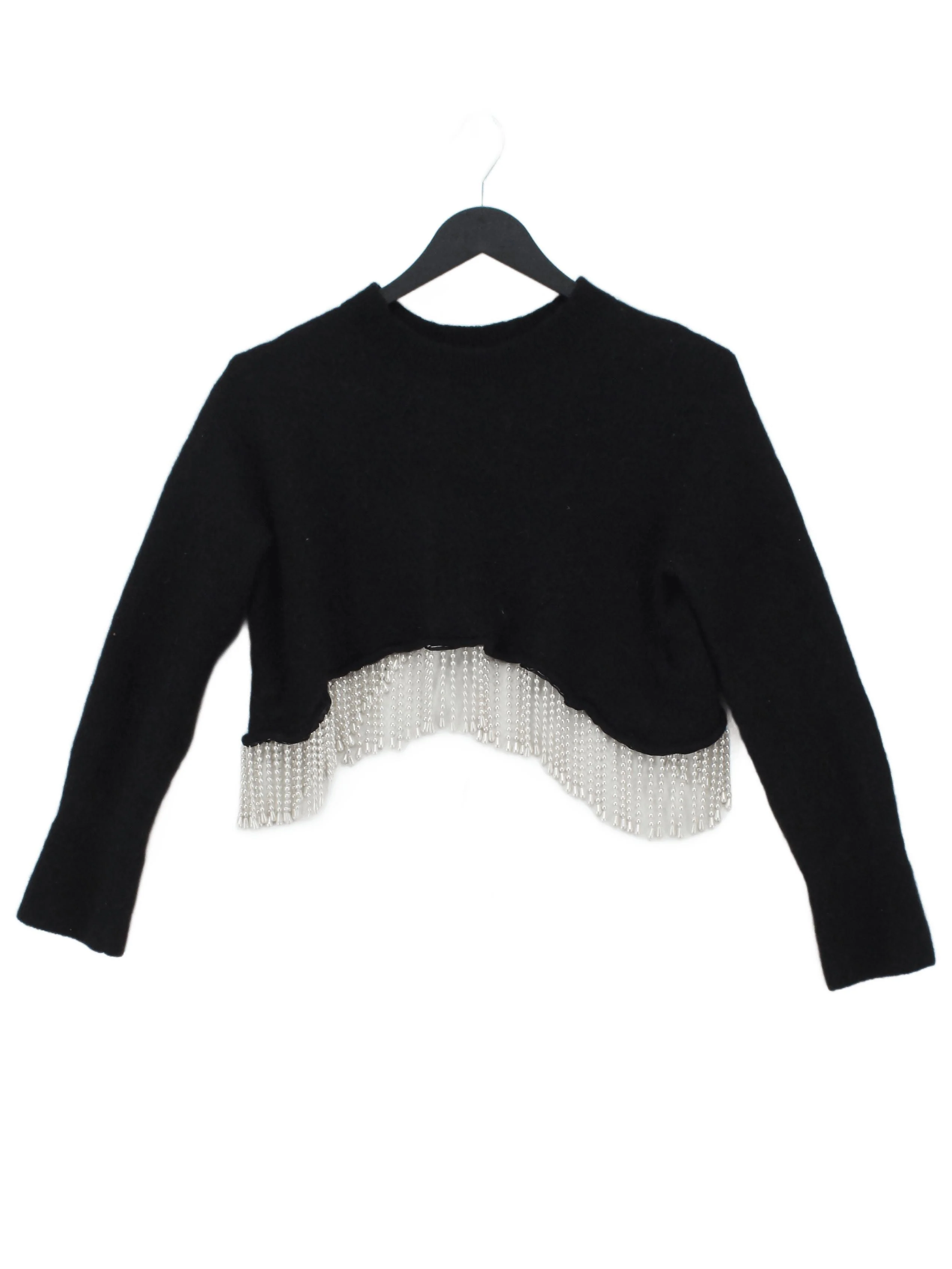 & Other Stories Women's Top S Black Polyamide