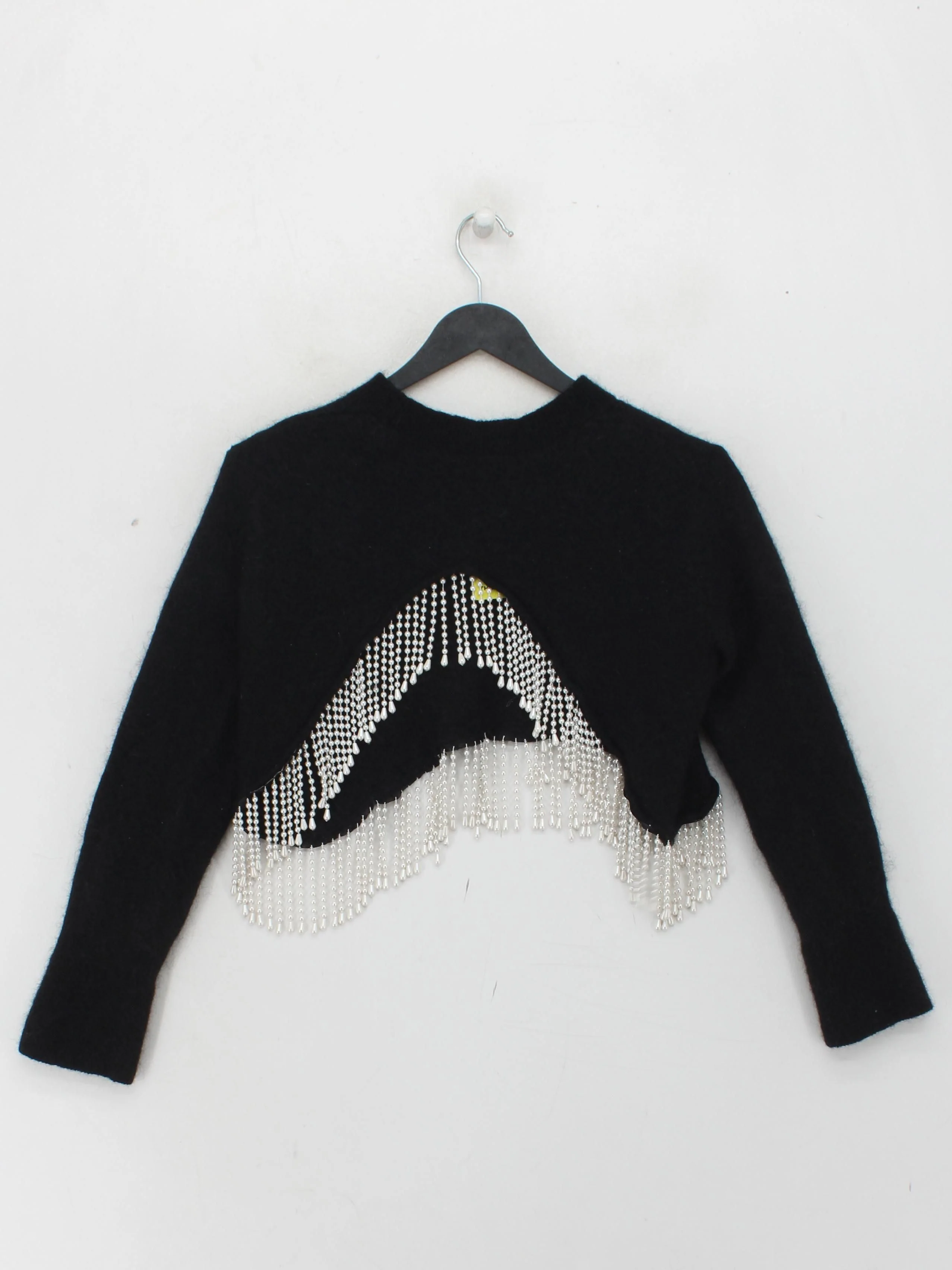 & Other Stories Women's Top S Black Polyamide - Image 2