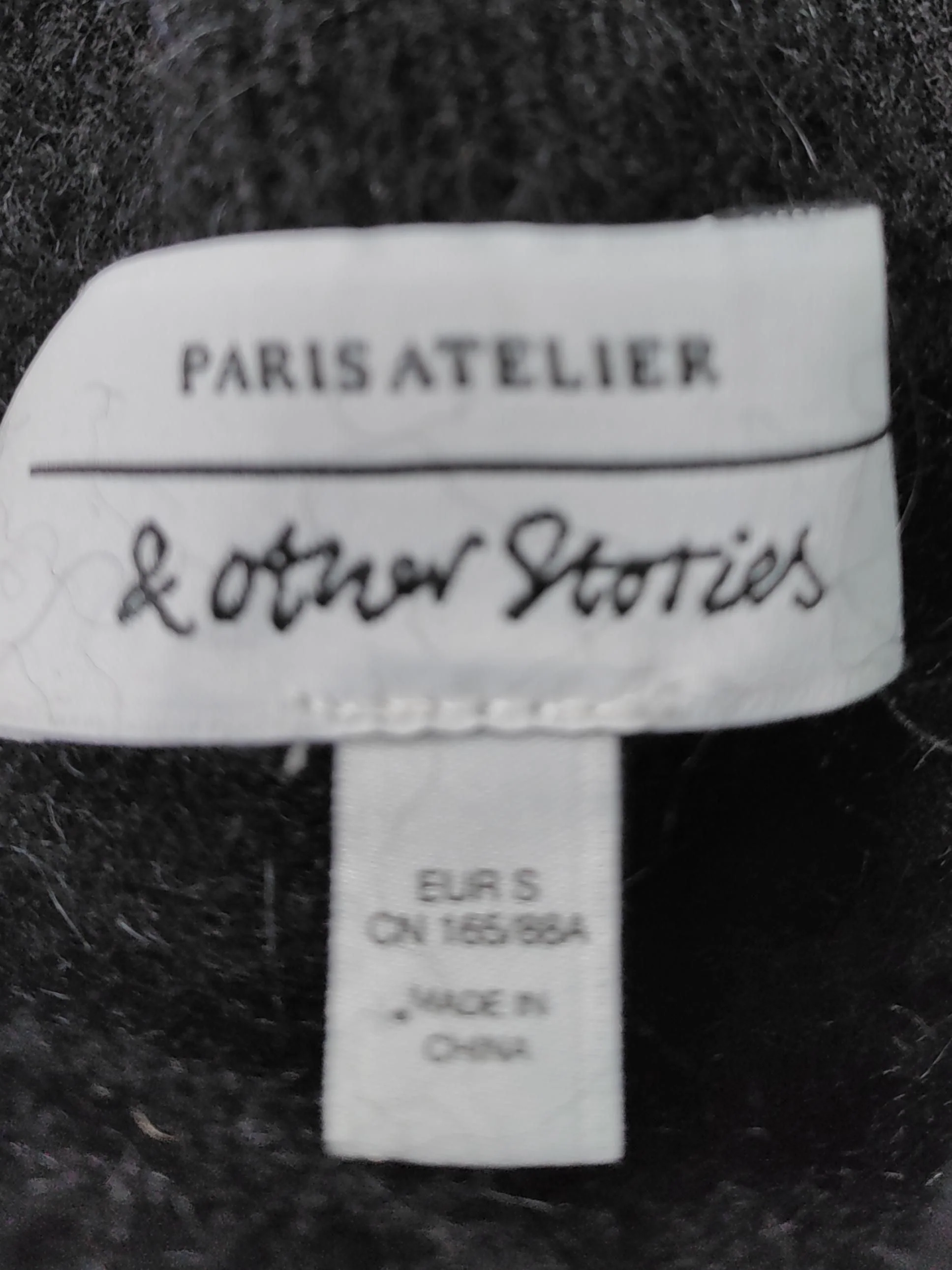 & Other Stories Women's Top S Black Polyamide - Image 7
