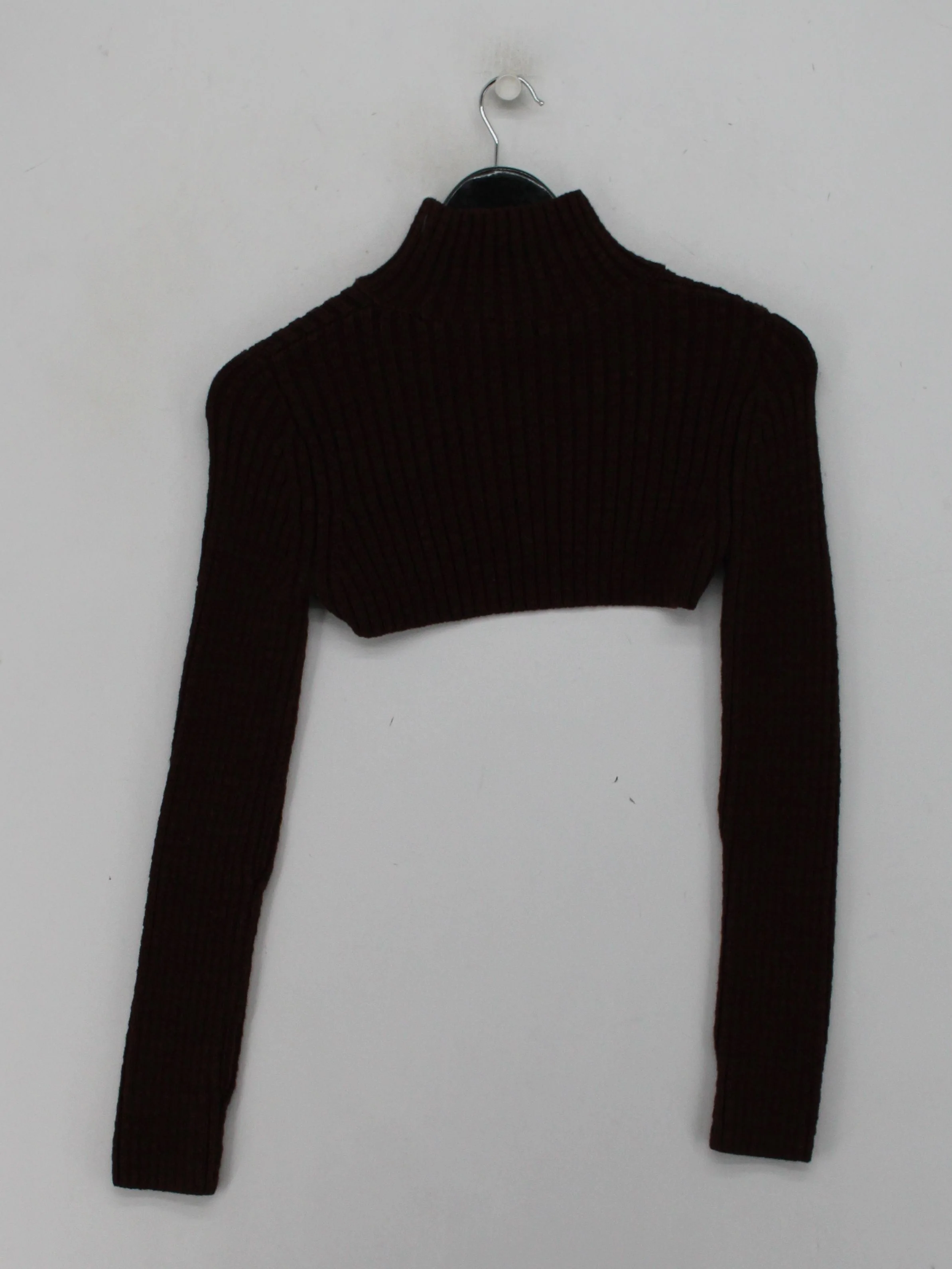 & Other Stories Women's Top S Brown Cotton - Image 2