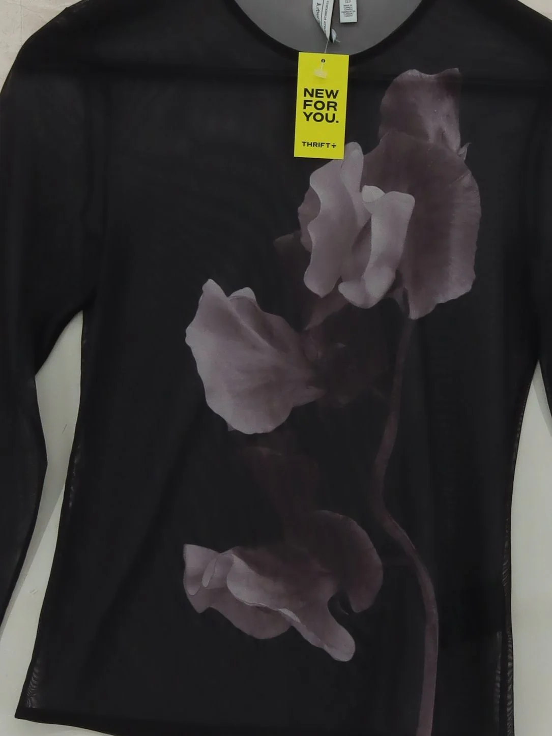 & Other Stories Women's Top S Grey Polyester with Elastane Basic - Image 3