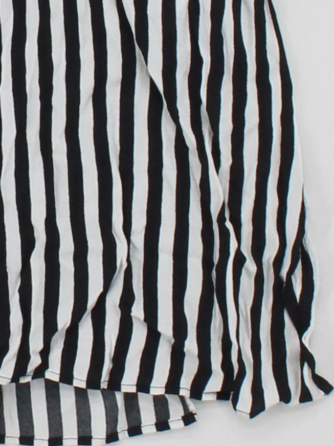 & Other Stories Women's Top S Multi Striped 100% Viscose Sleeveless V-Neck Basic - Image 4