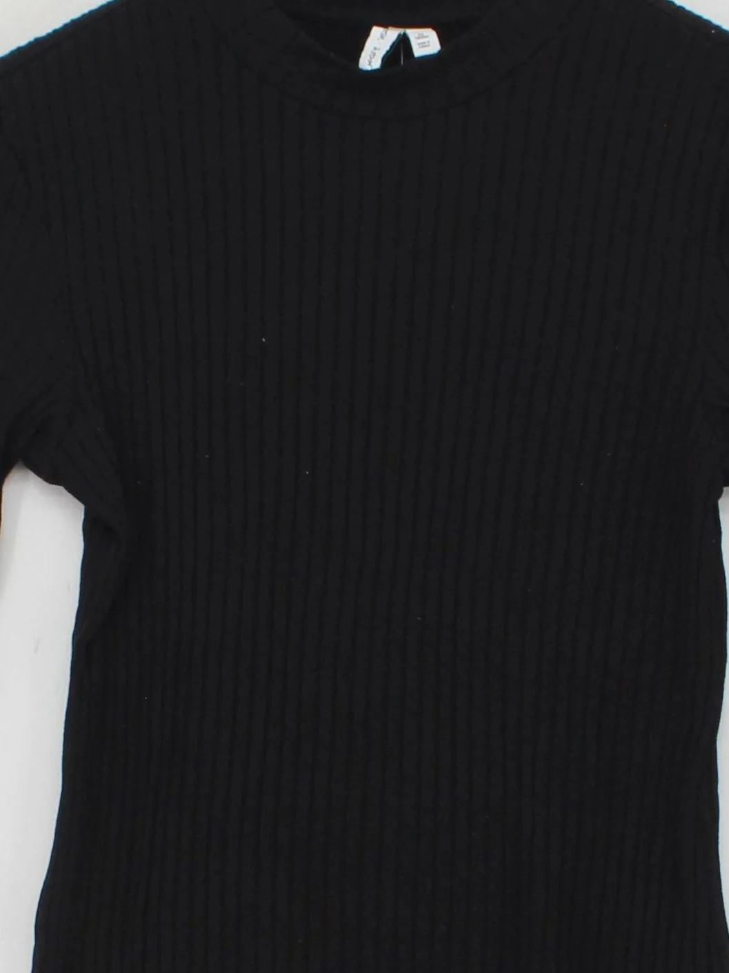 & Other Stories Women's Top UK 10 Black Viscose with Elastane Basic - Image 3