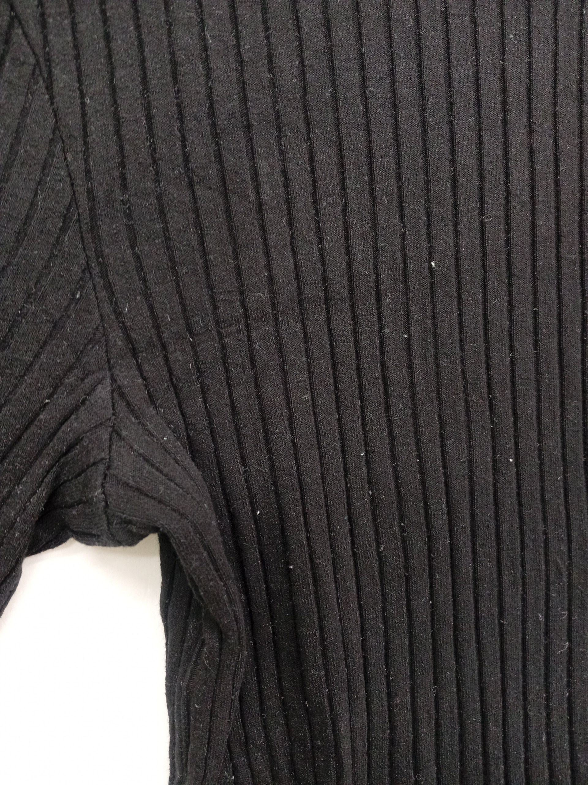 & Other Stories Women's Top UK 10 Black Viscose with Elastane Basic - Image 5