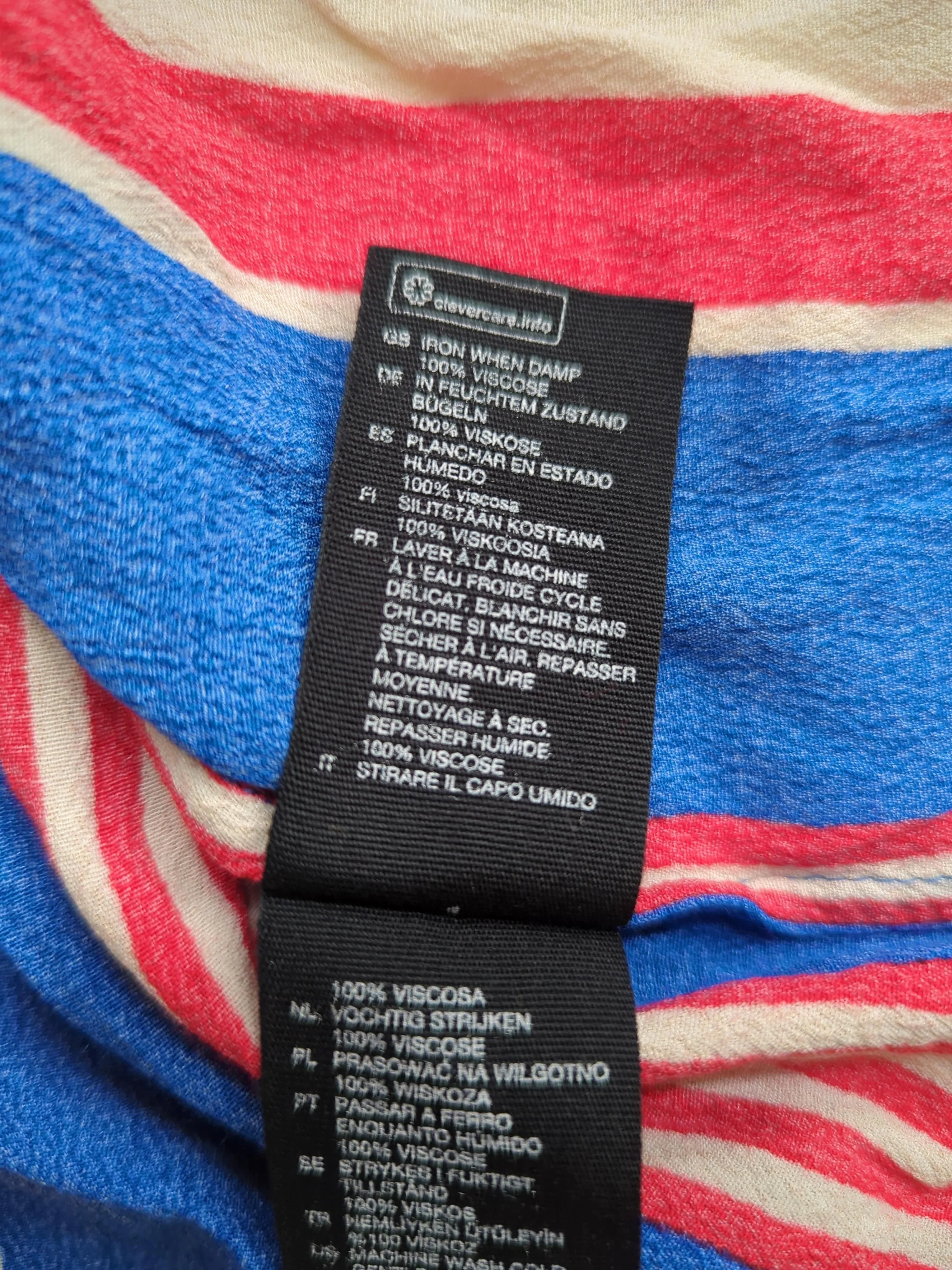 & Other Stories Women's Top UK 6 Multi 100% Viscose Basic - Image 6