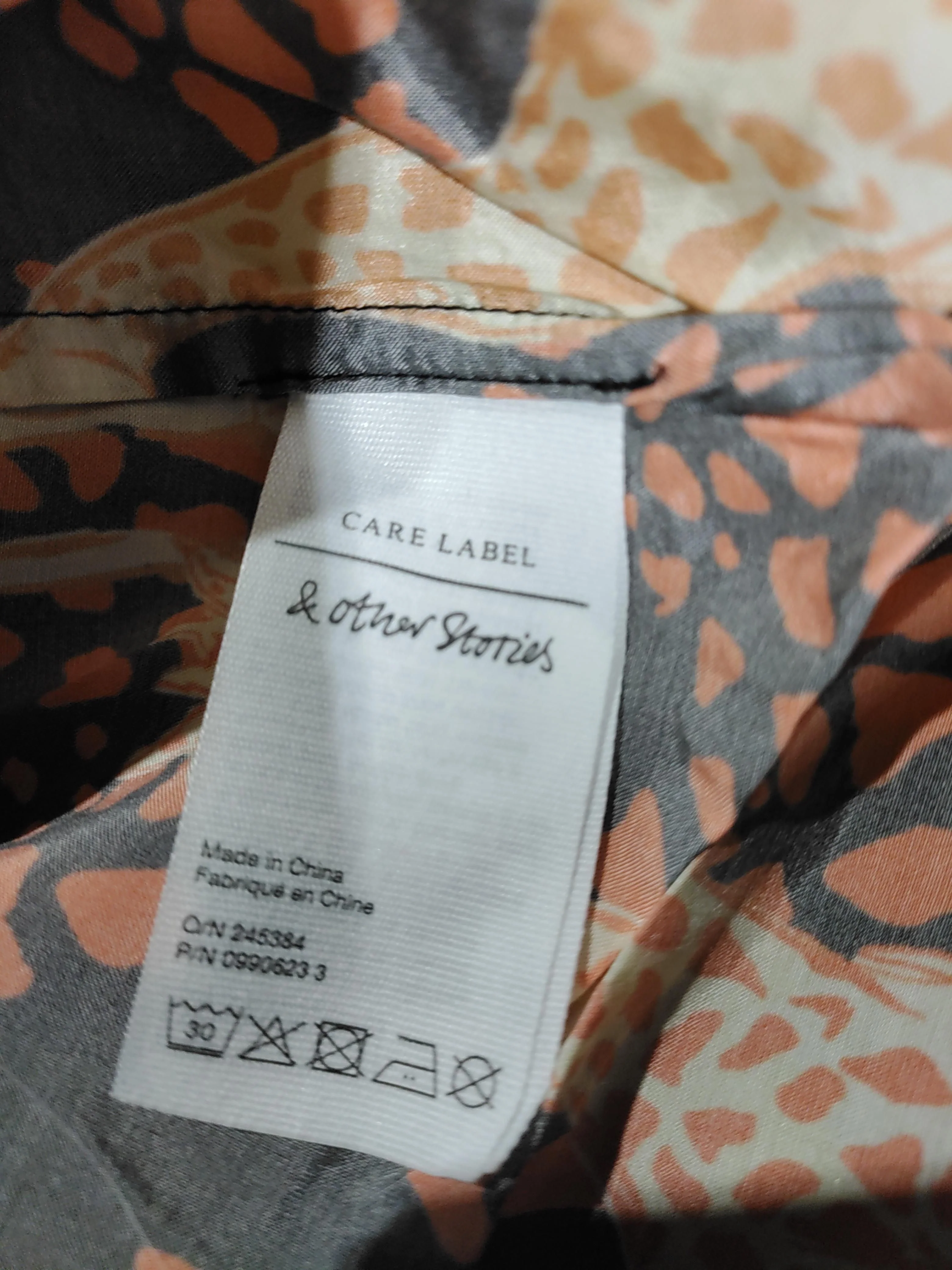 & Other Stories Women's Top UK 6 Orange 100% Other Basic - Image 6