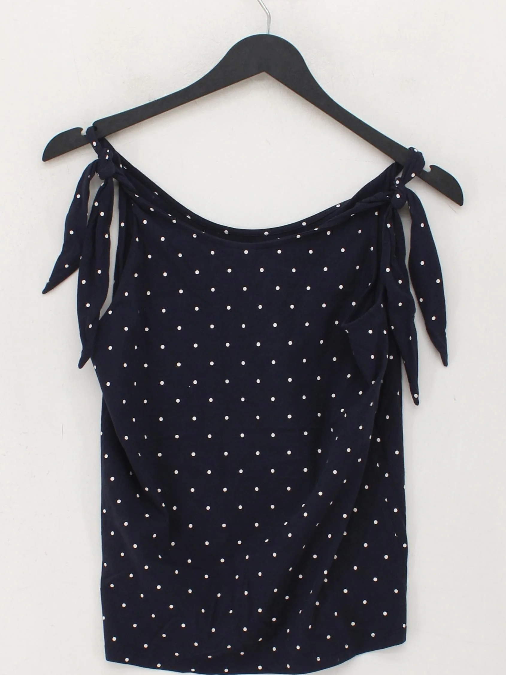 & Other Stories Women's Top UK 8 Blue 100% Cotton Basic - Image 2