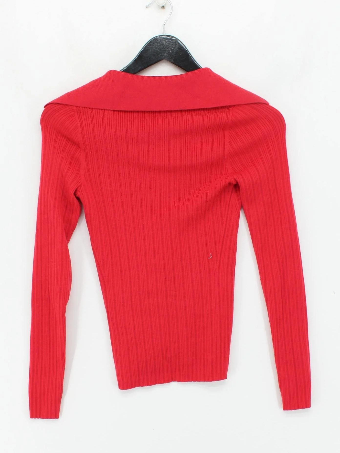 & Other Stories Women's Top XXS Red Lyocell Modal - Image 2