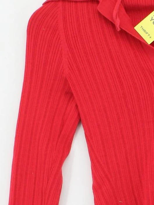& Other Stories Women's Top XXS Red Lyocell Modal - Image 4