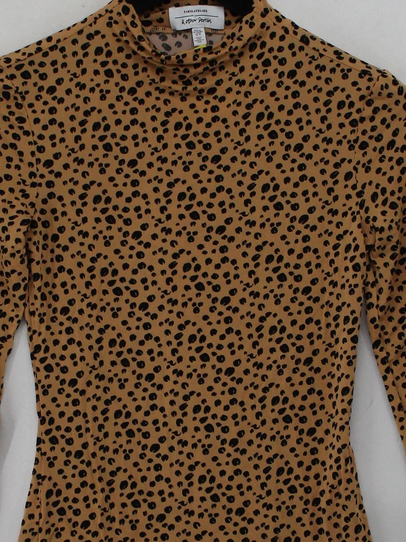 & Other Stories Women's Top XXS Tan 100% Other Basic - Image 3