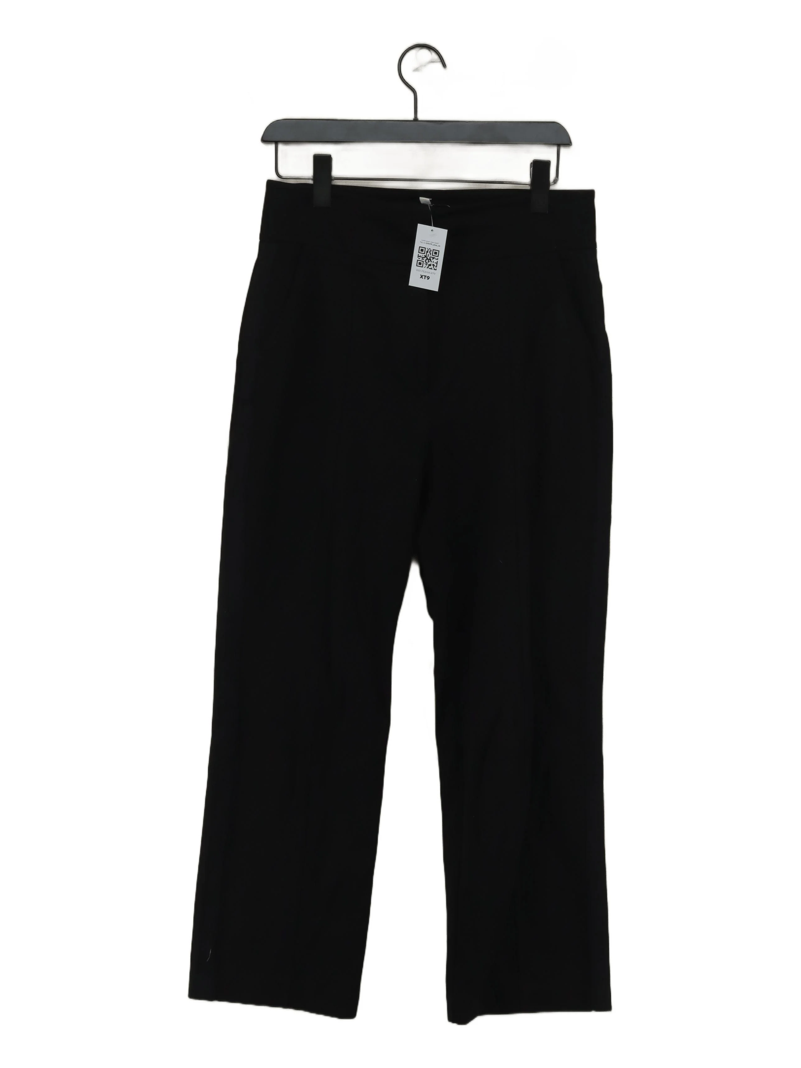 & Other Stories Women's Trousers UK 12 Black Viscose