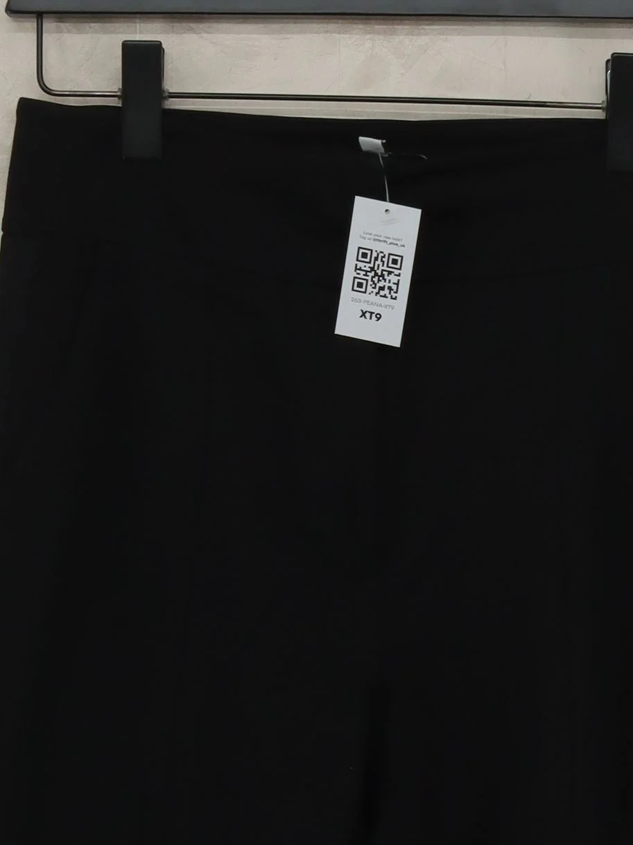& Other Stories Women's Trousers UK 12 Black Viscose - Image 3