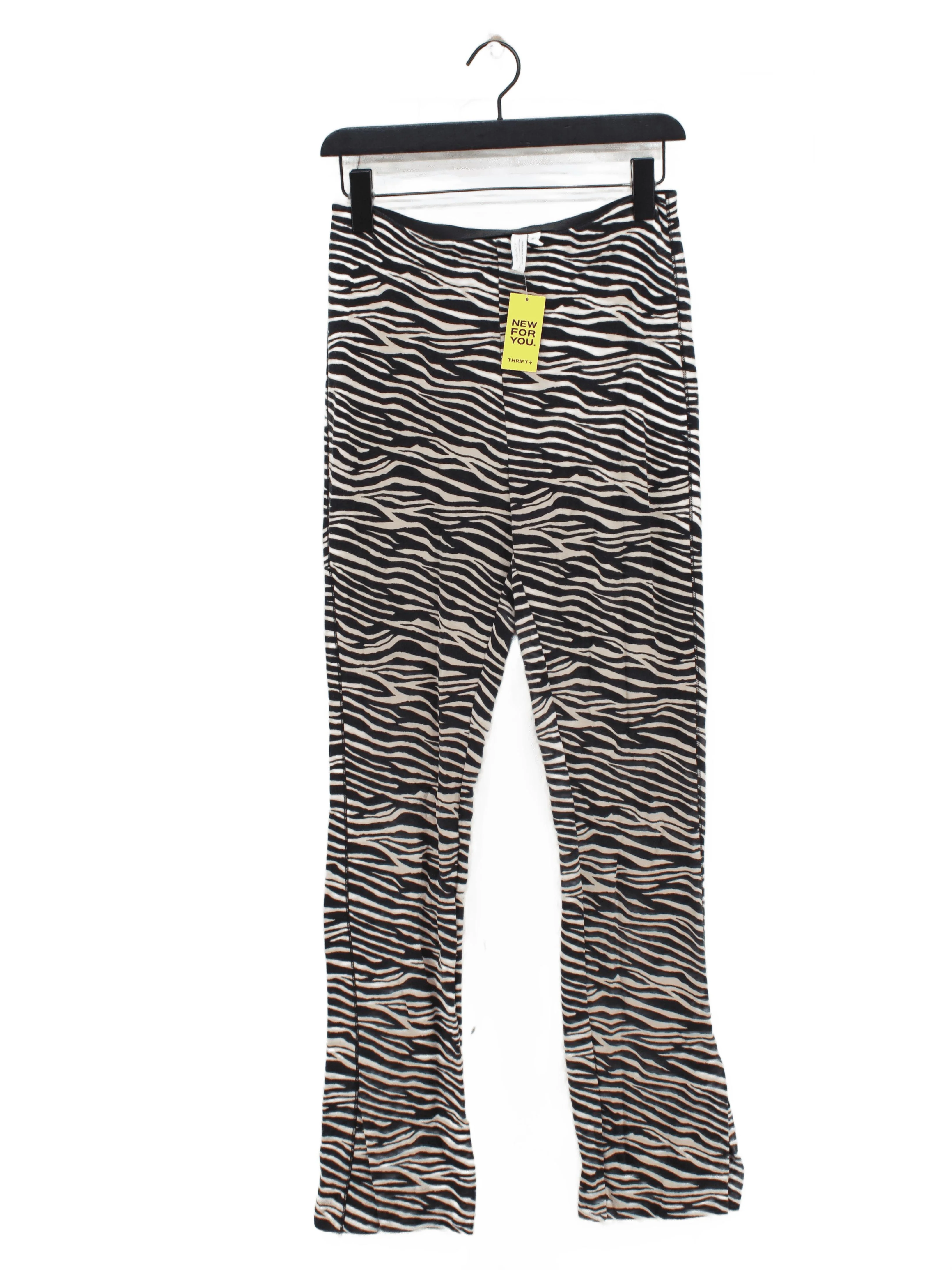 & Other Stories Women's Trousers UK 12 Black Viscose