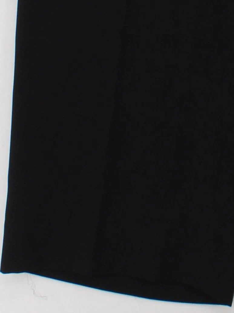 & Other Stories Women's Trousers UK 14 Black 100% Polyester Wide-Leg Cropped - Image 4