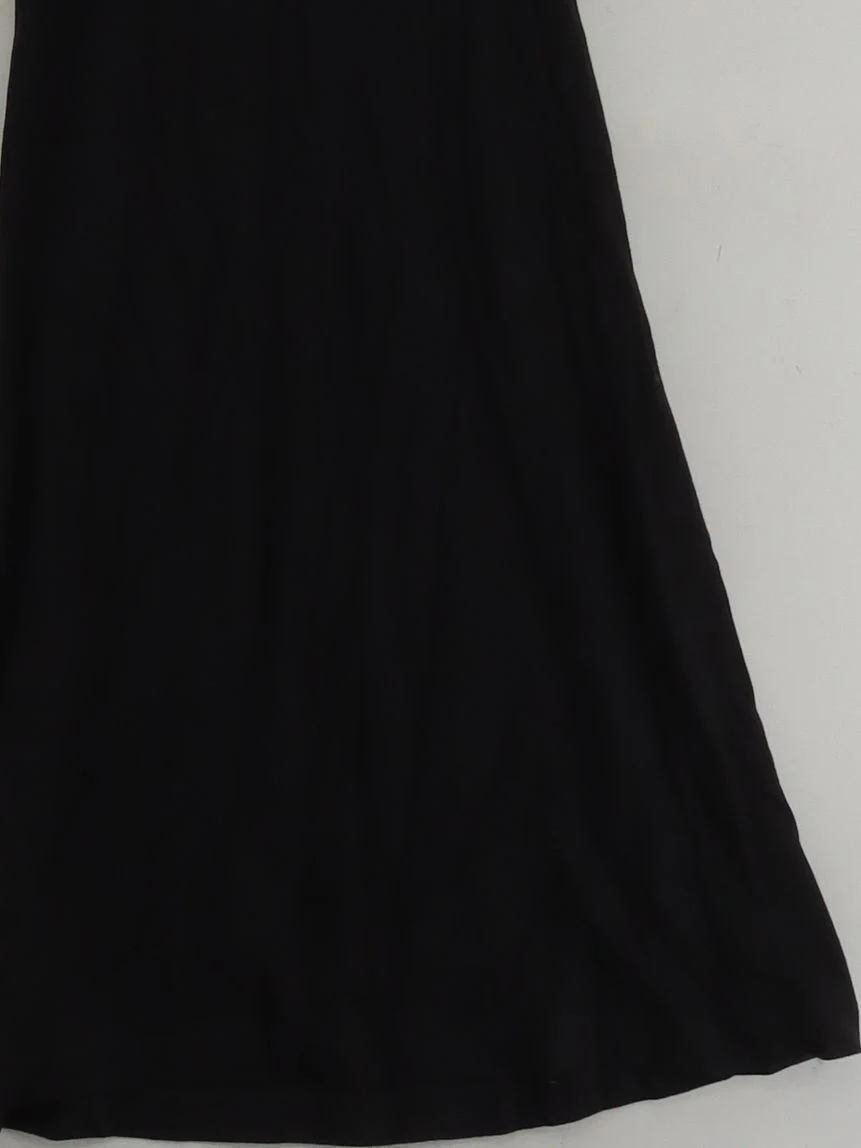& Other Stories Women's Trousers UK 6 Black Viscose with Elastane Sweatpants - Image 4