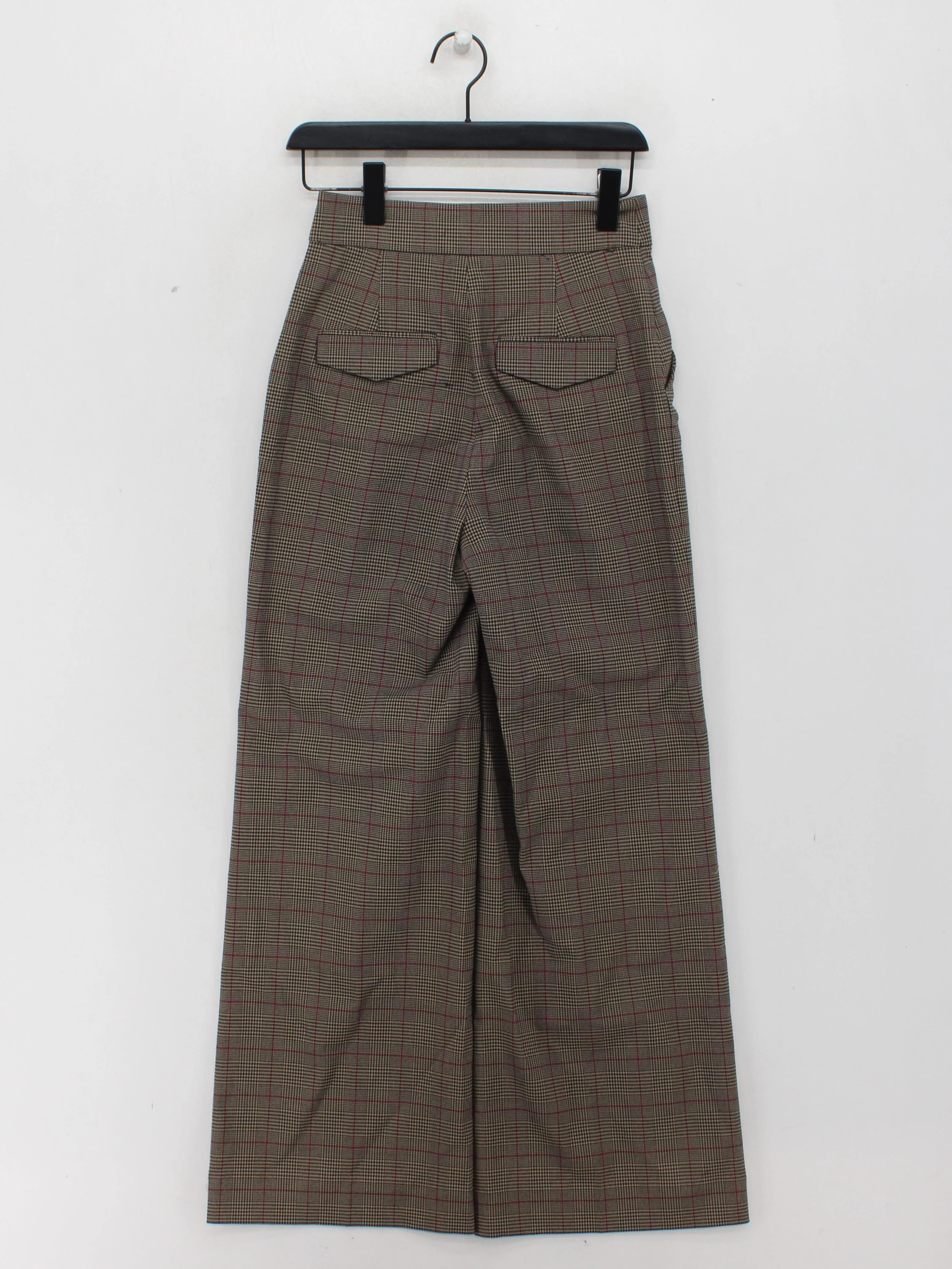 & Other Stories Women's Trousers UK 6 Brown Polyester - Image 2