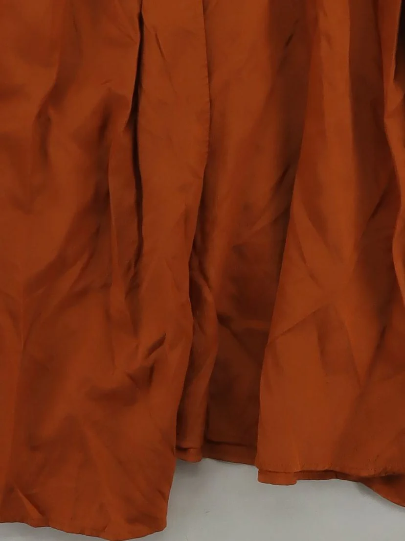 & Other Stories Wrap Midi Dress UK12 in Orange - Image 4