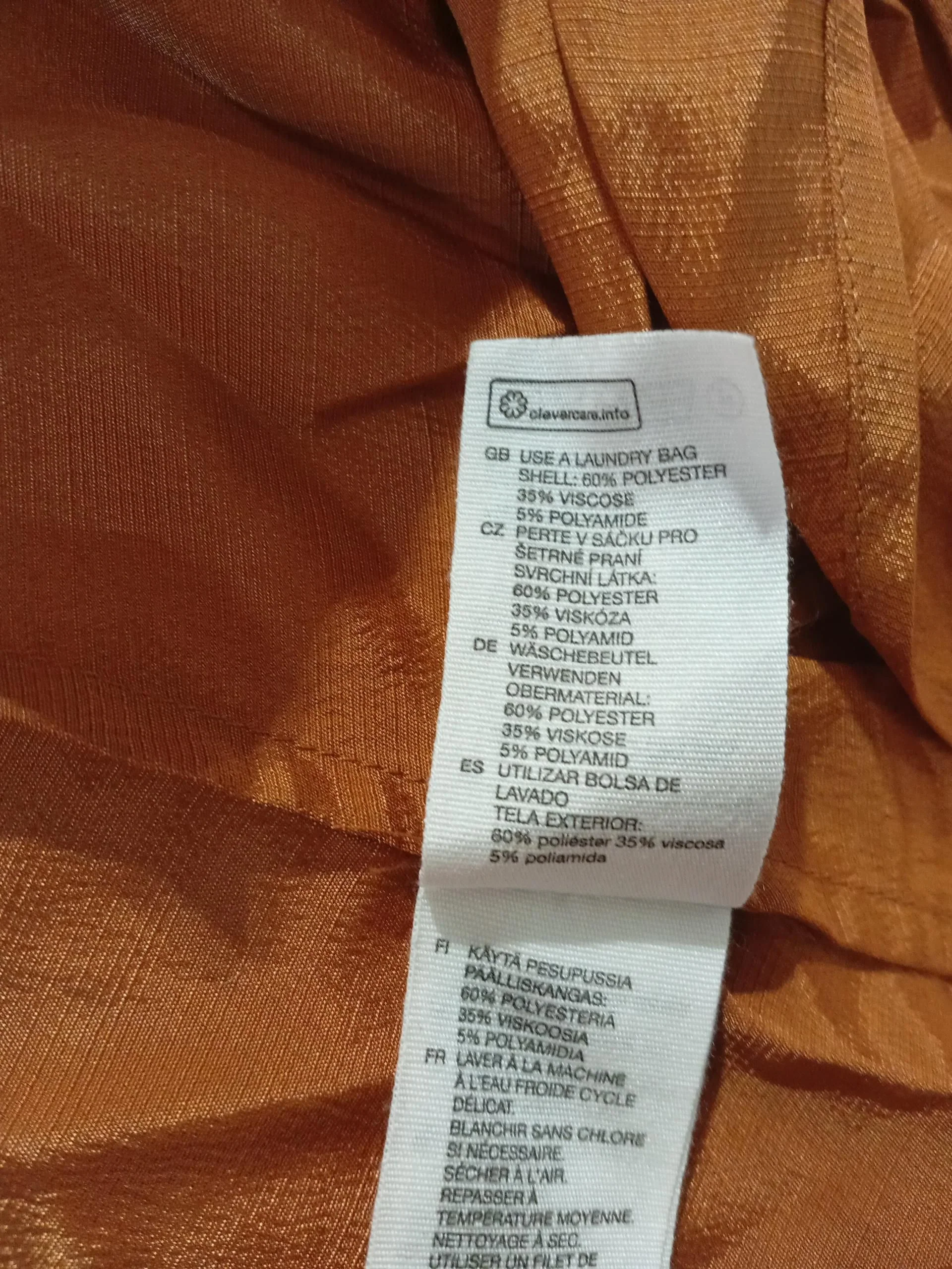 & Other Stories Wrap Midi Dress UK12 in Orange - Image 6