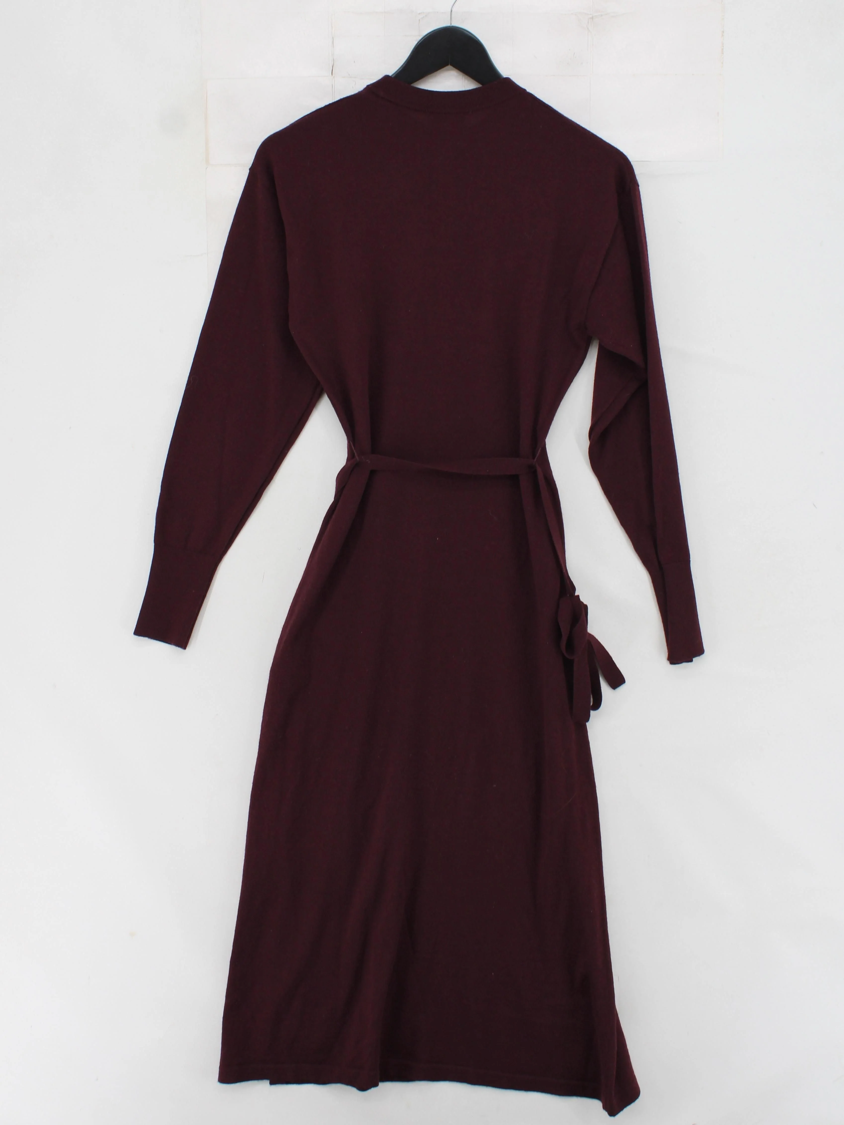 & Other Stories Wrap Midi Dress XS in Red - Image 2
