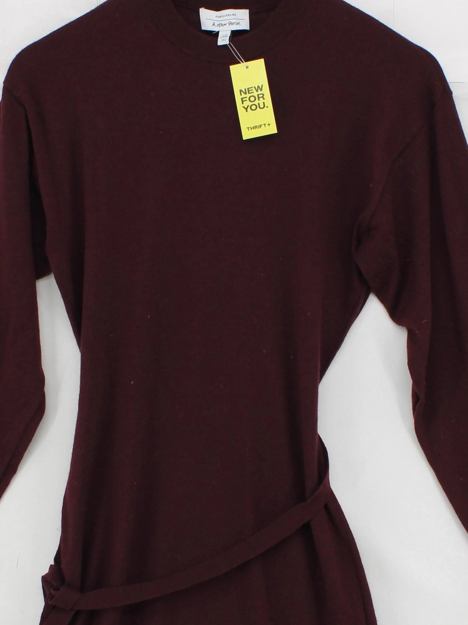 & Other Stories Wrap Midi Dress XS in Red - Image 3