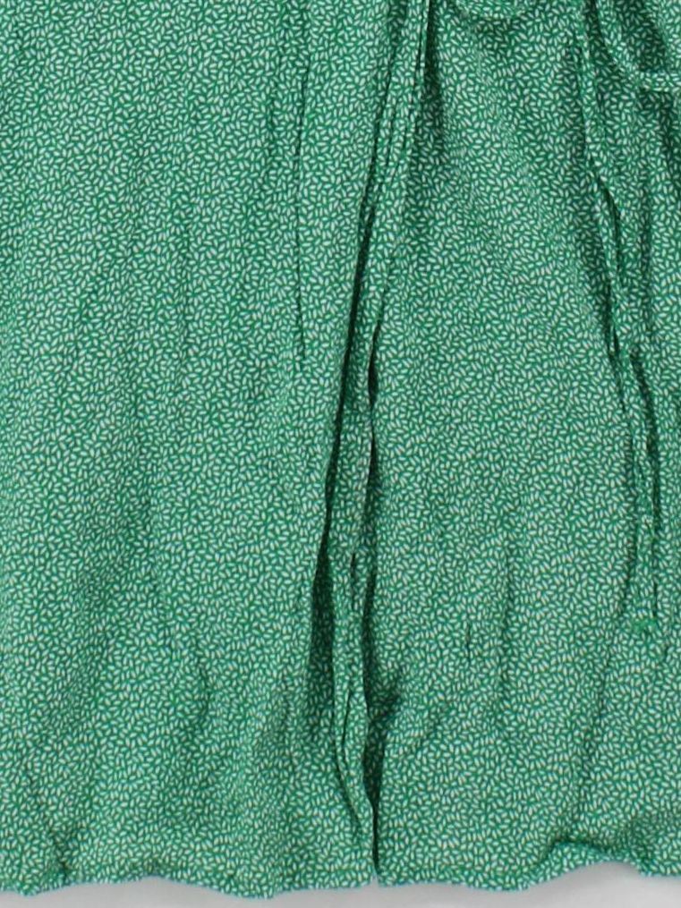 & Other Stories Wrap Mini Dress in Green - Image 4