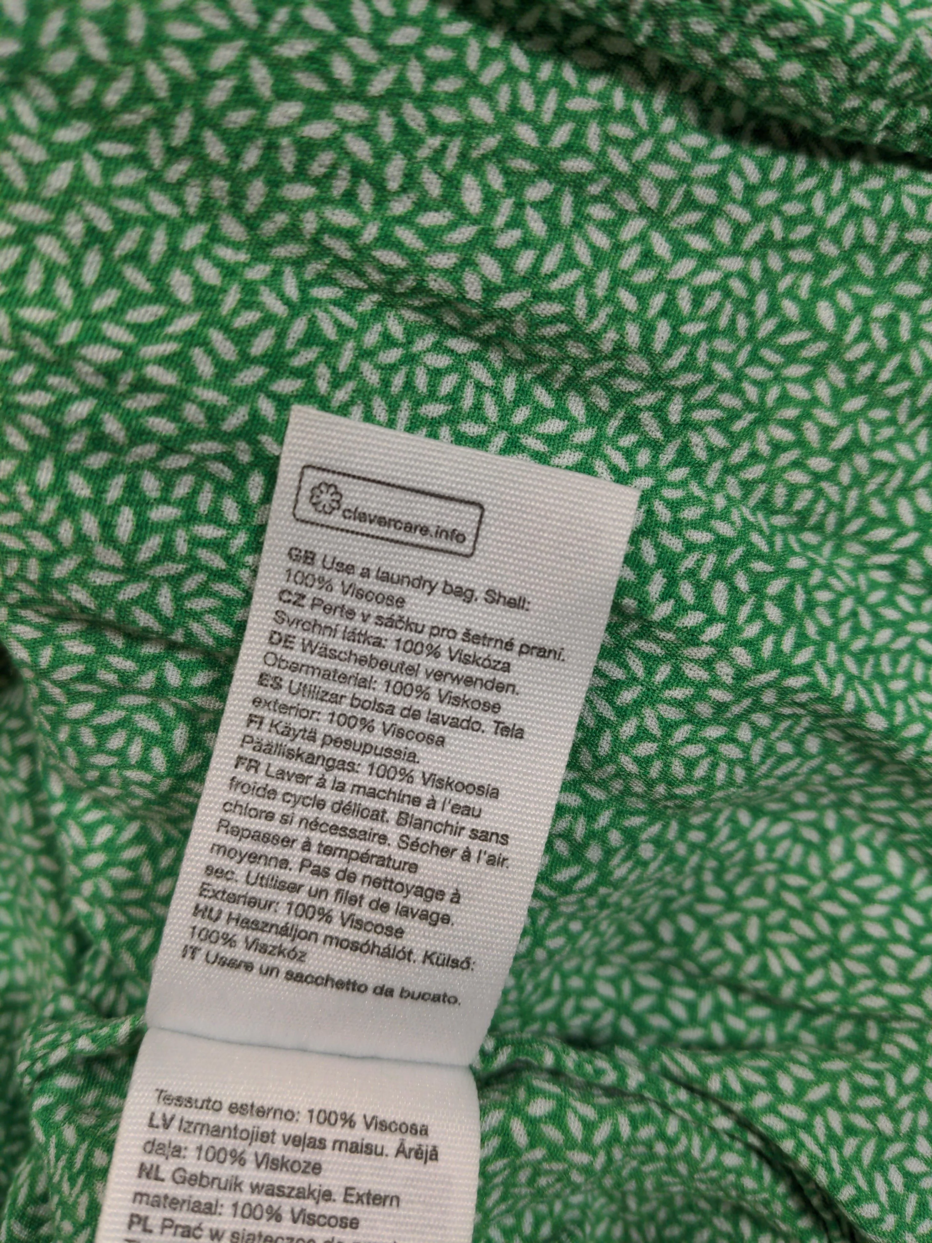 & Other Stories Wrap Mini Dress in Green - Image 6